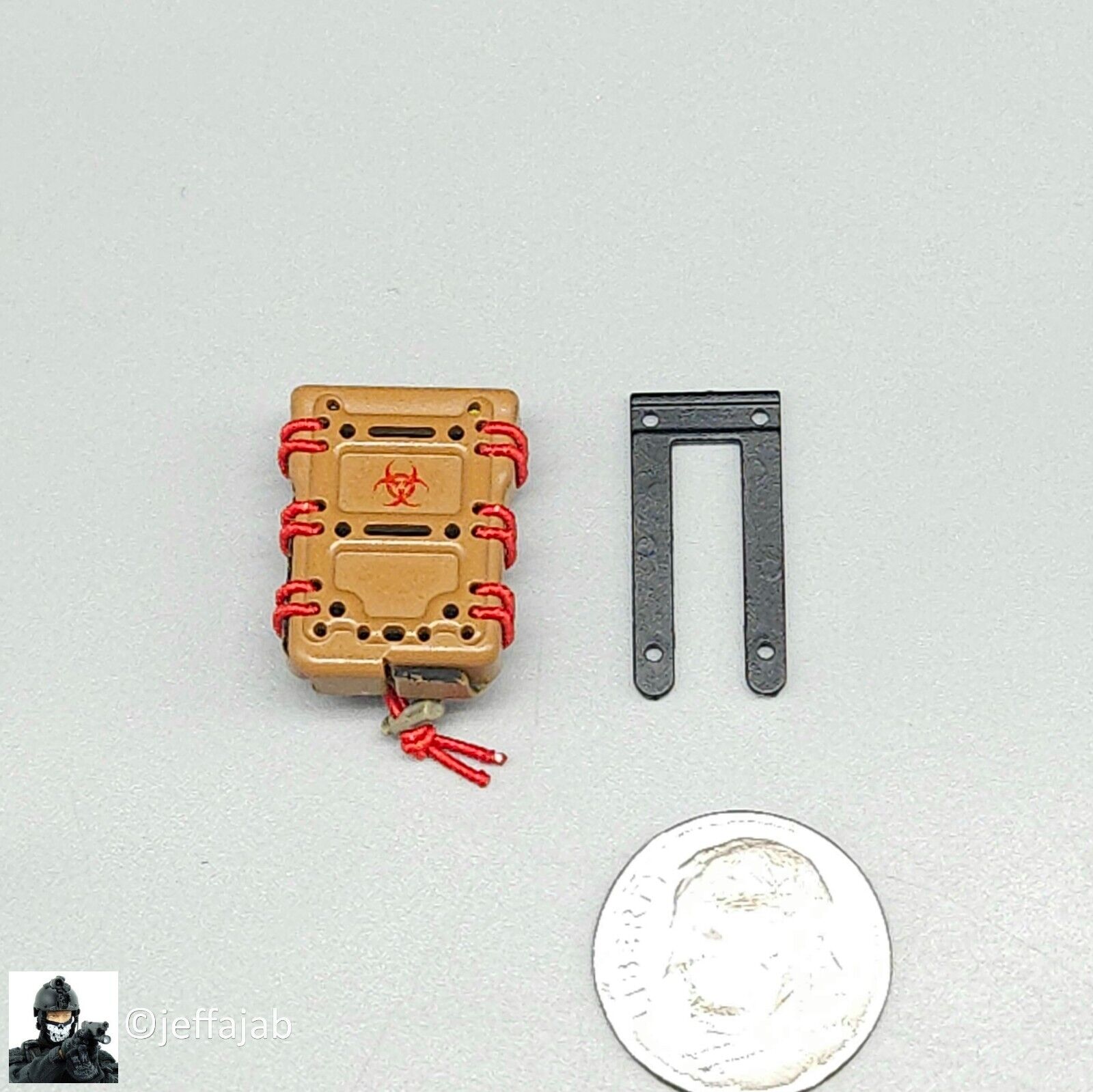 1:6 scale Easy & Simple Doom's Set Coyote Rifle Mag Pouch (x1) for 12" Figure