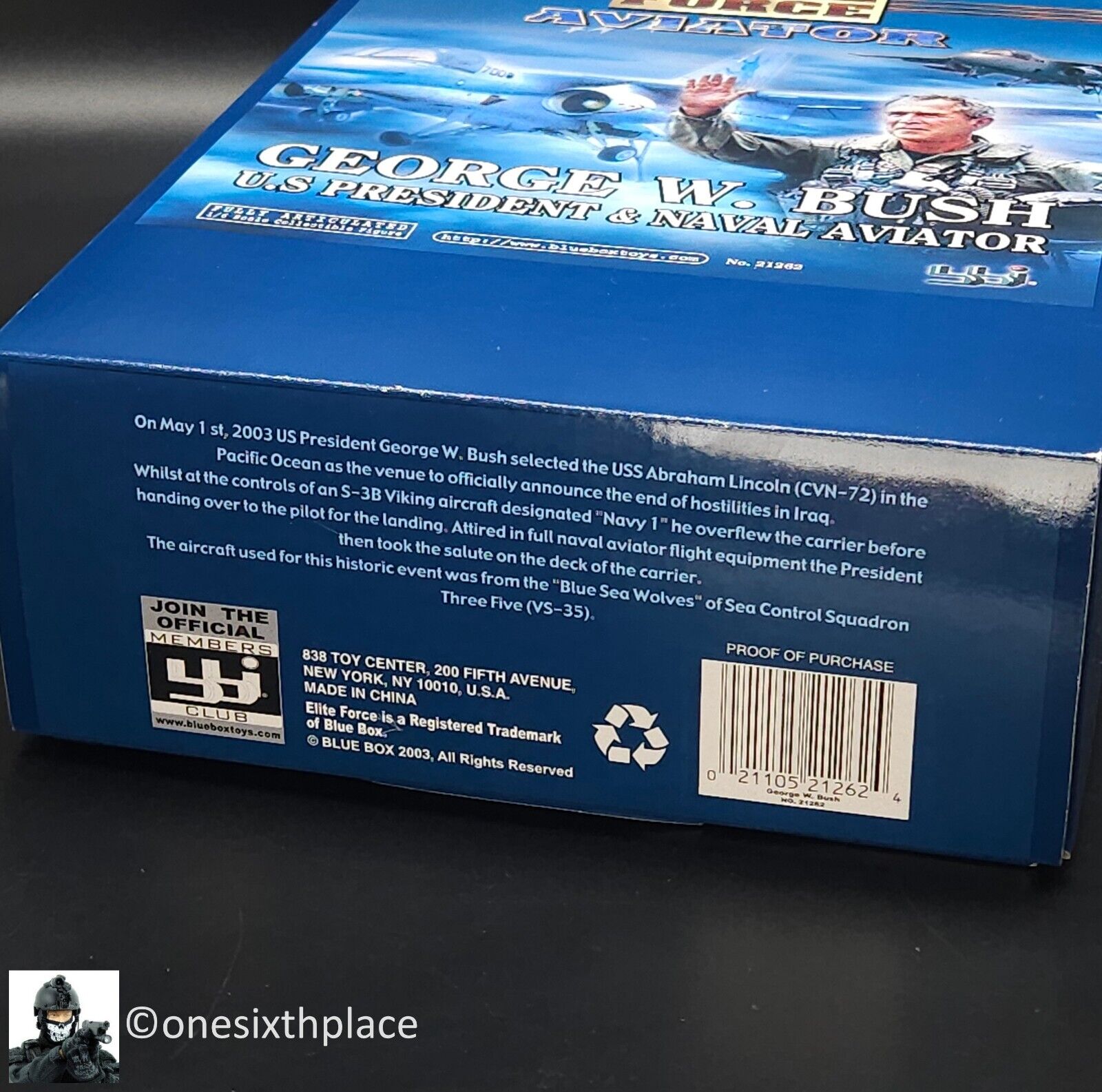 1:6 scale BBI Elite Force Aviator President George W. Bush 12" Action Figure