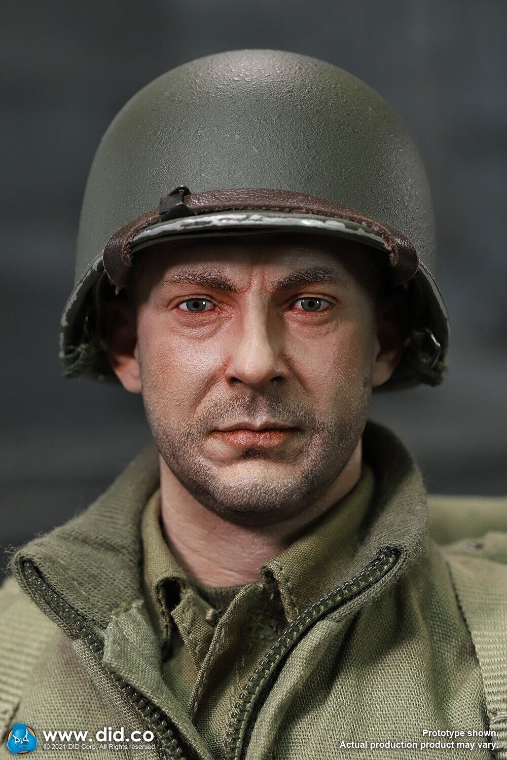 1:6 scale DiD WWII Sergeant Horvath Entrenching Tool w/ Cover for 12" Figures