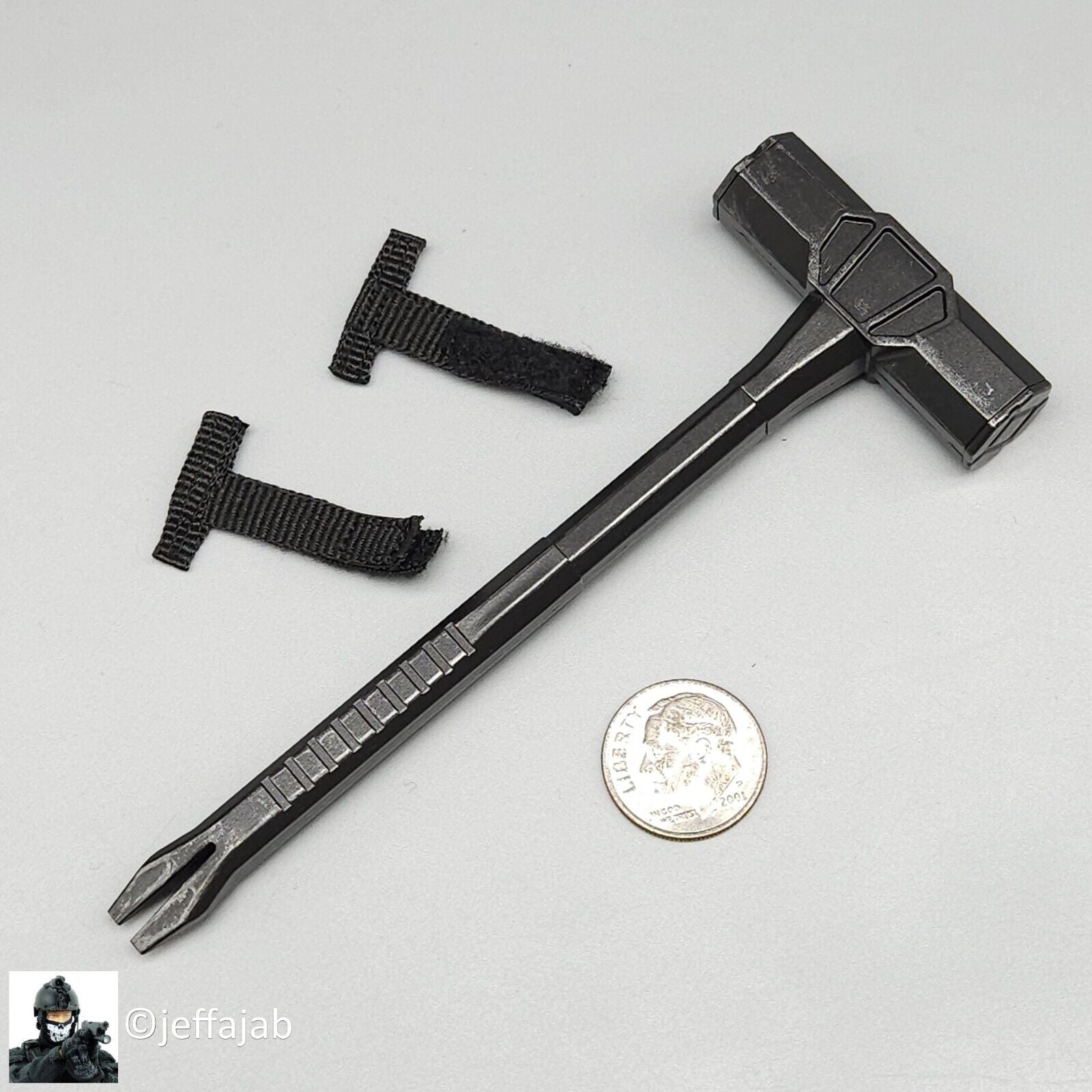 1:6 General's Armoury Bravo 0-7 Kill Or Capture Breaching Hammer for 12" Figures