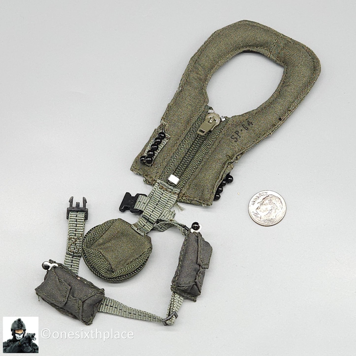1:6 BBI SEAL Hawkeye VBSS Flotation Life Vest for 12" Figures Pilot