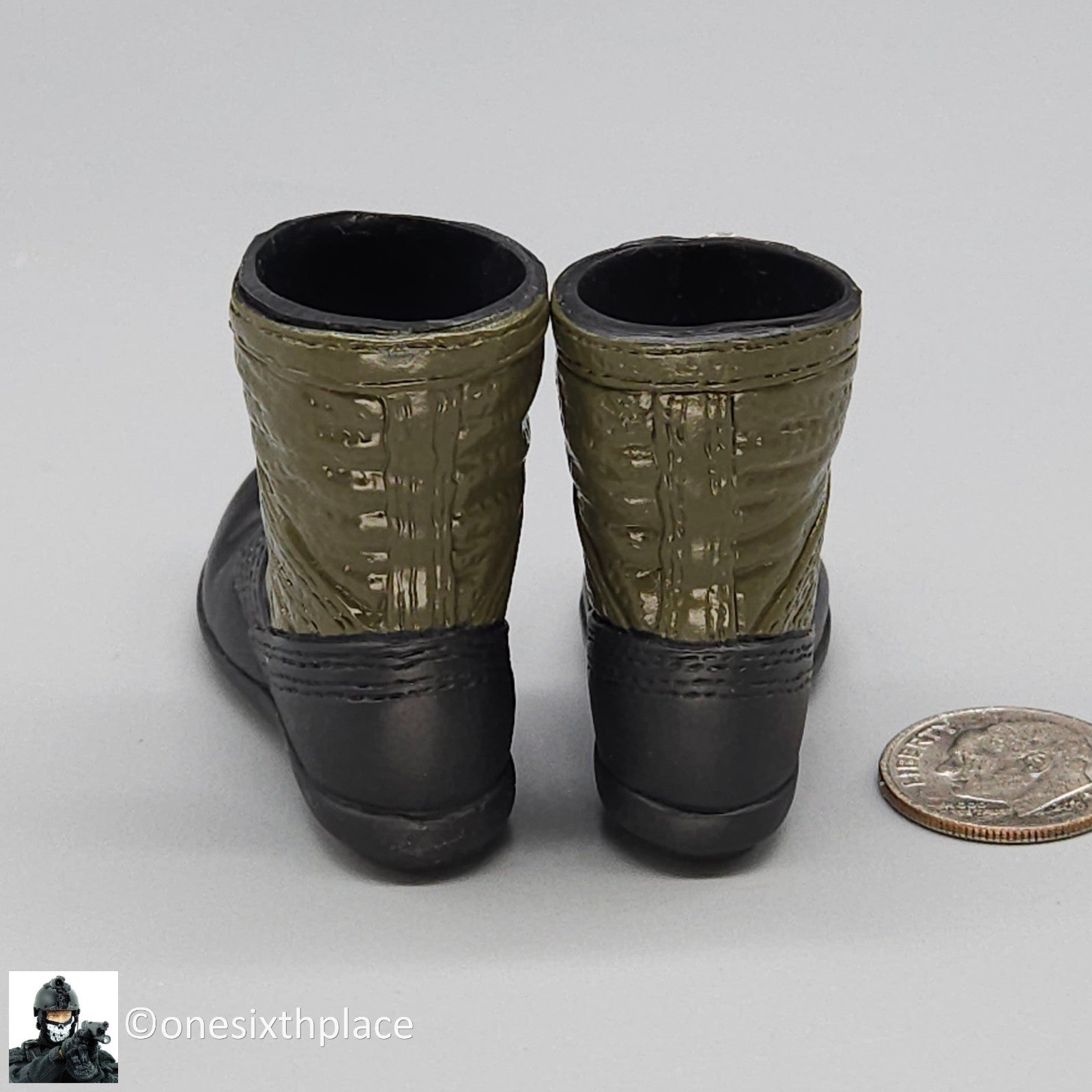 1:6 scale Ultimate Soldier Vietnam SEAL Footprint Jungle Boots for 12" Figures