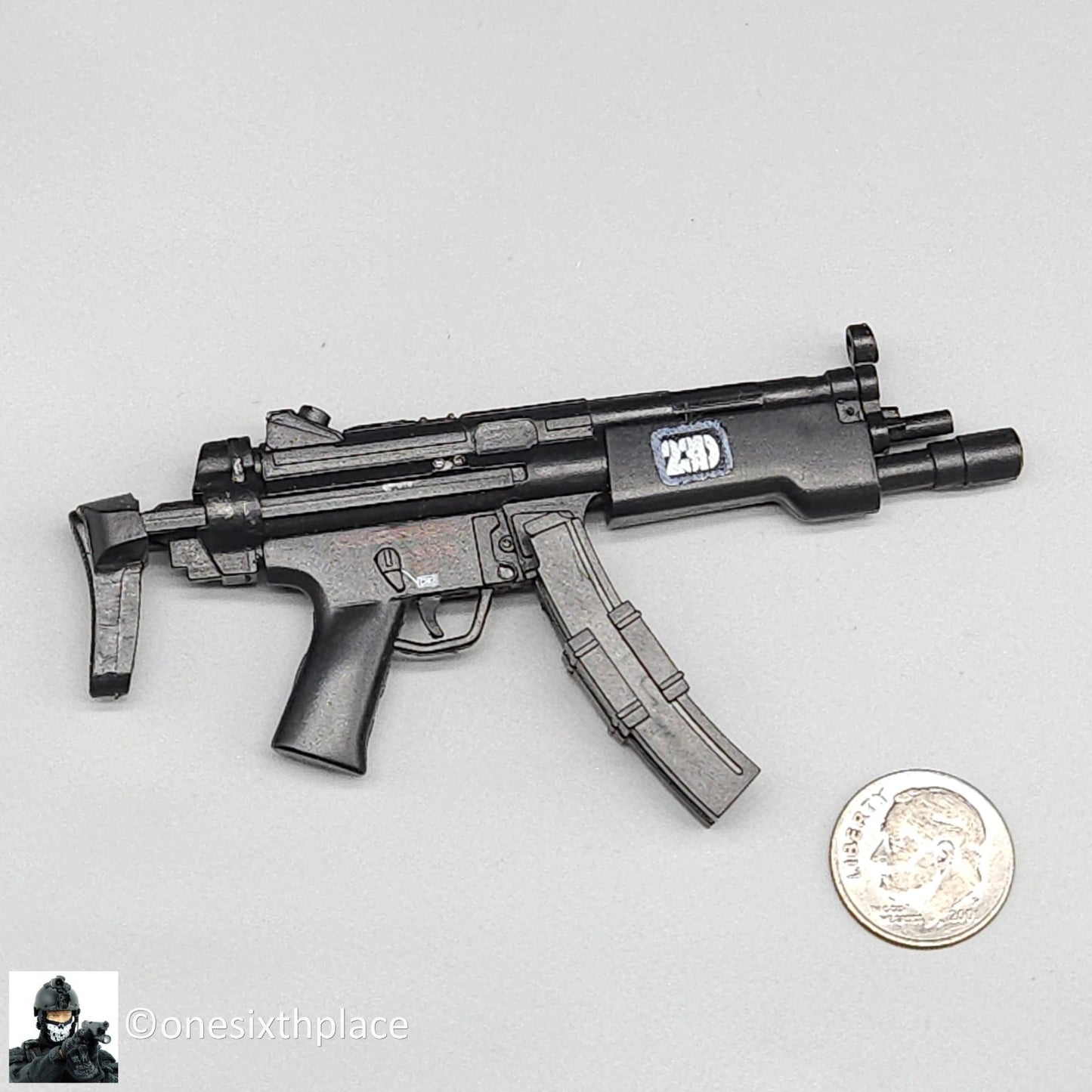 1:6 scale Pattiz Toys SWAT MP5 Submachine Gun for 12" Figures