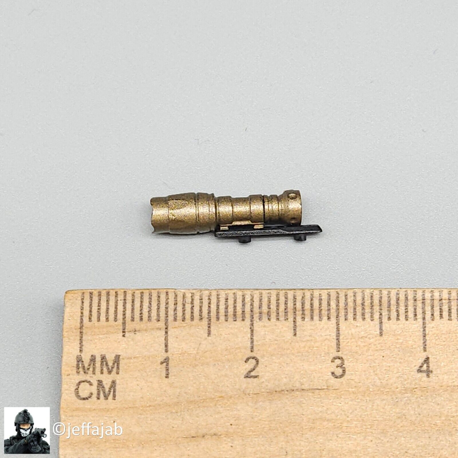 1:6 scale Easy & Simple MCX Carbine Tactical Light w/ Mount for 12" Figures