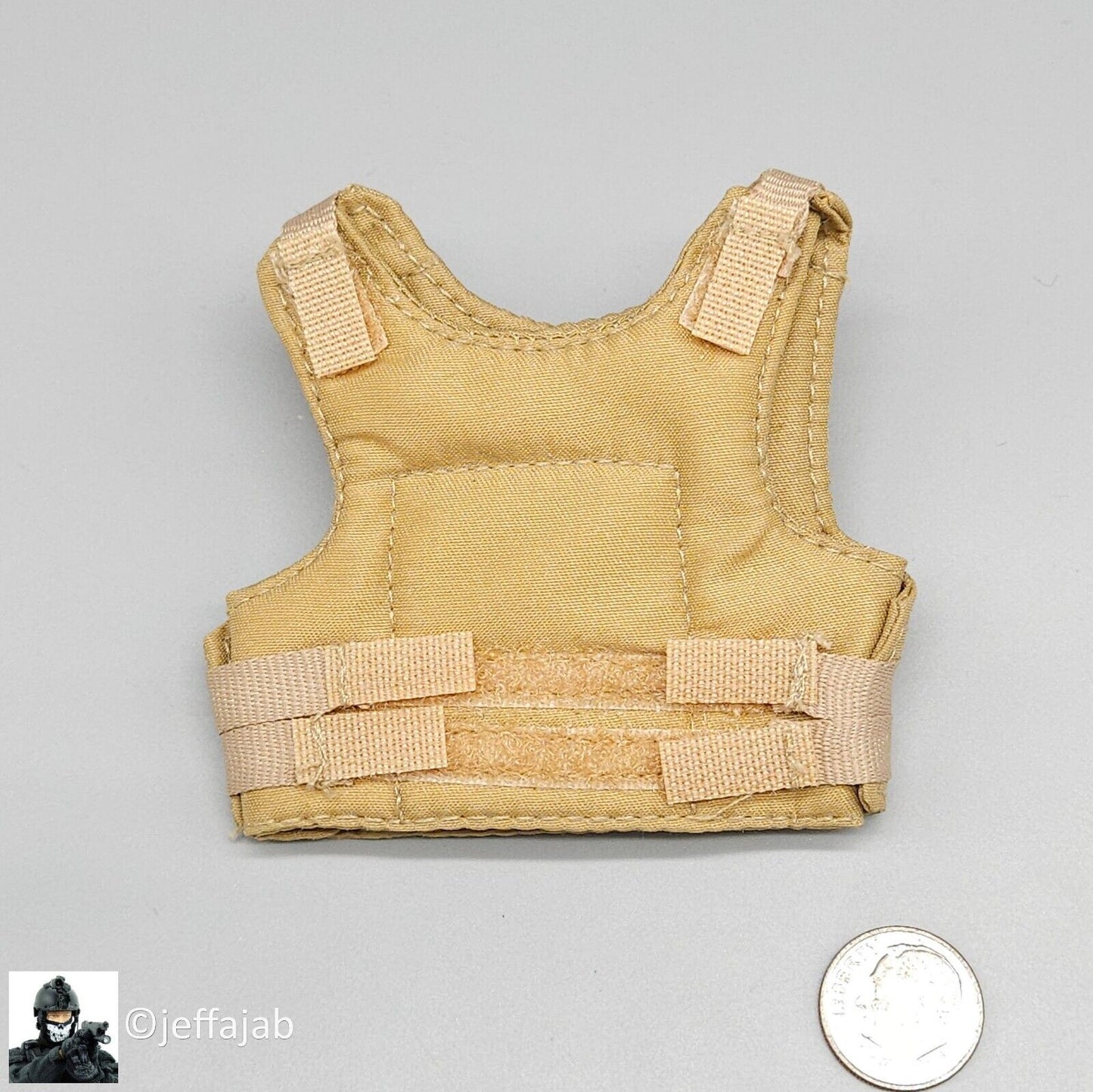 1:6 scale BBI Freedom Force Green Beret Tan Body Armor Vest for 12" Figures