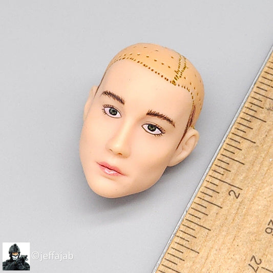 1:6 Triad Toys Caucasian Alpha Female Head Sculpt NO HAIR READ NOTES 12" Figures