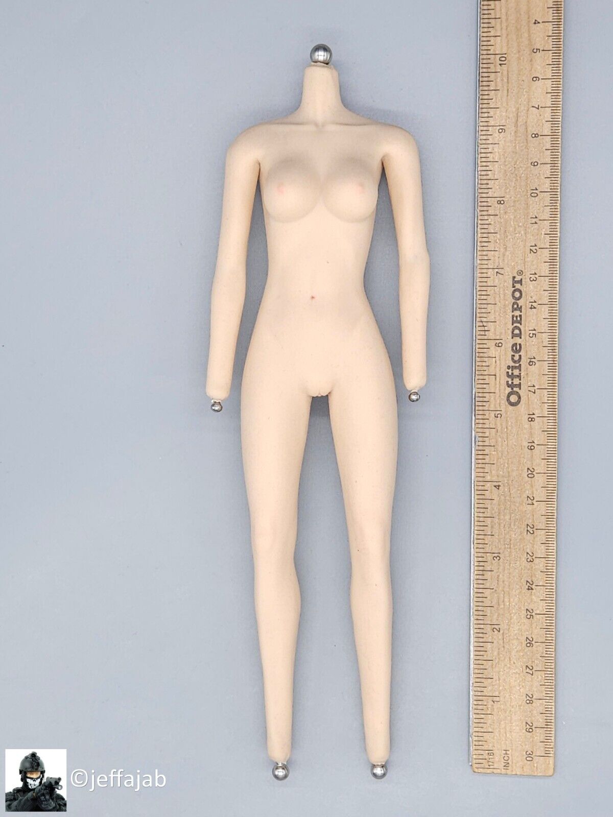 1:6 scale SW Toys Lady Spooktacular Scarlet Witch Female Pale Seamless Body