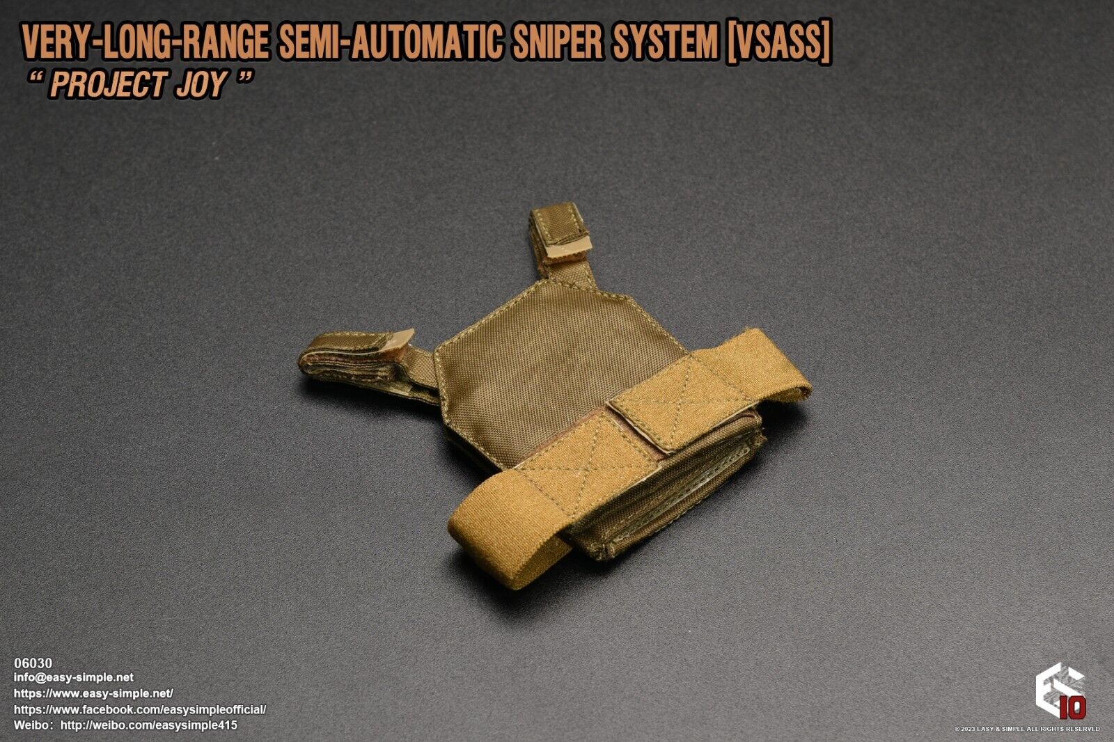 1:6 Easy Simple Very Long Range Semi Automatic Sniper System VSASS SHADOW Set D