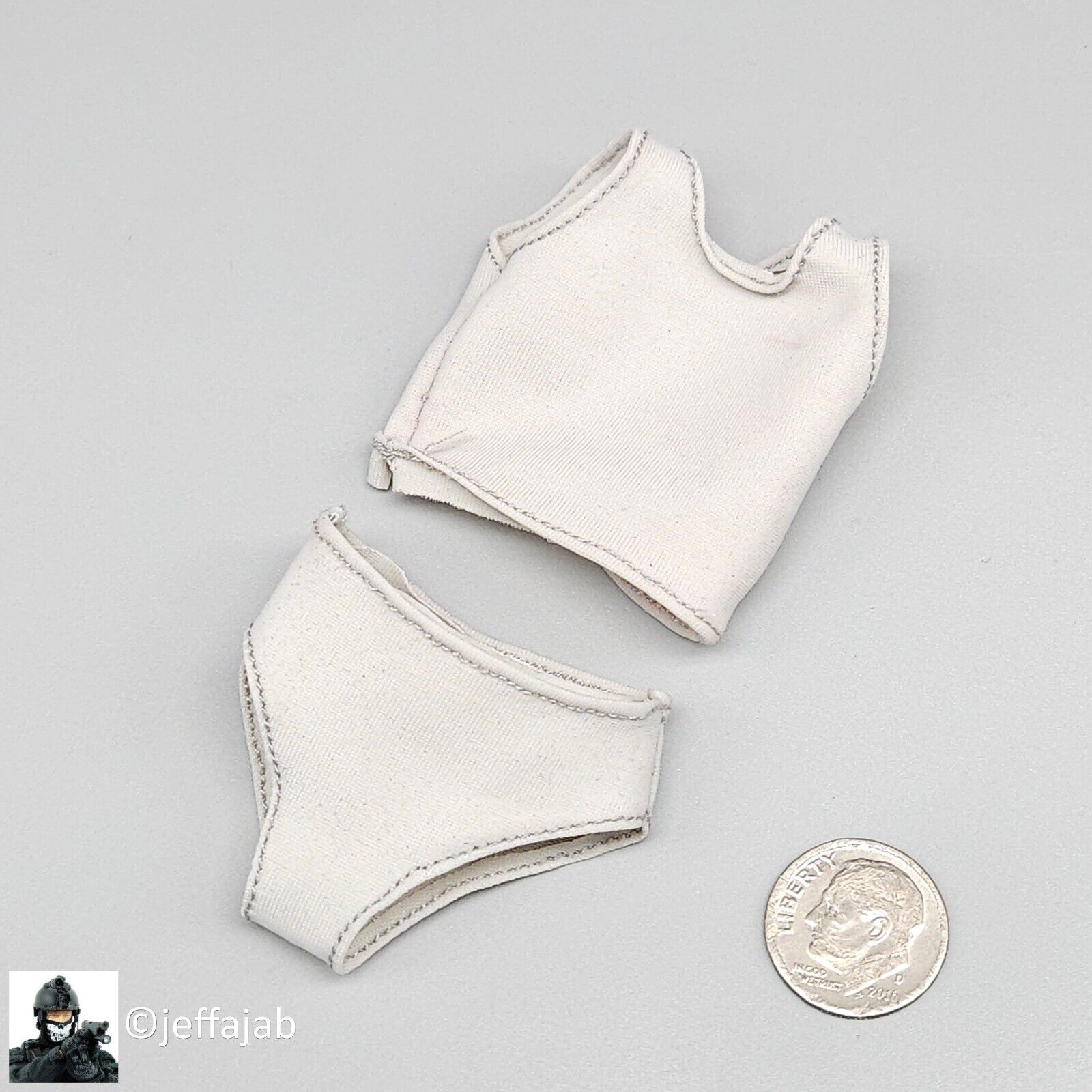 1:6 Soldier Story PUBG Battlegrounds Taego Female Underwear Top & Bottoms