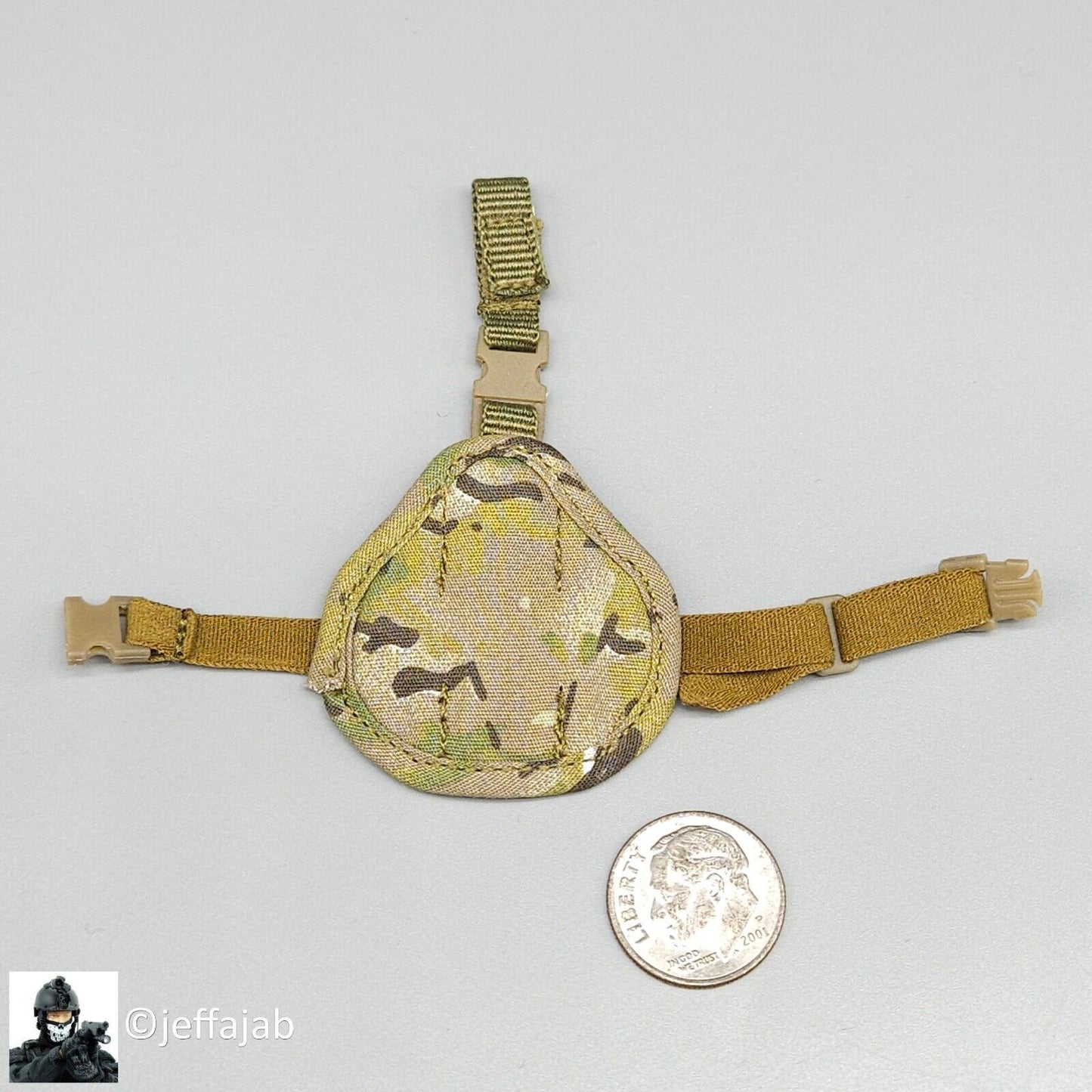 1:6 Easy & Simple Russian FSB Spetsnaz ALPHA Multicam MOLLE Leg Panel 12" Figure