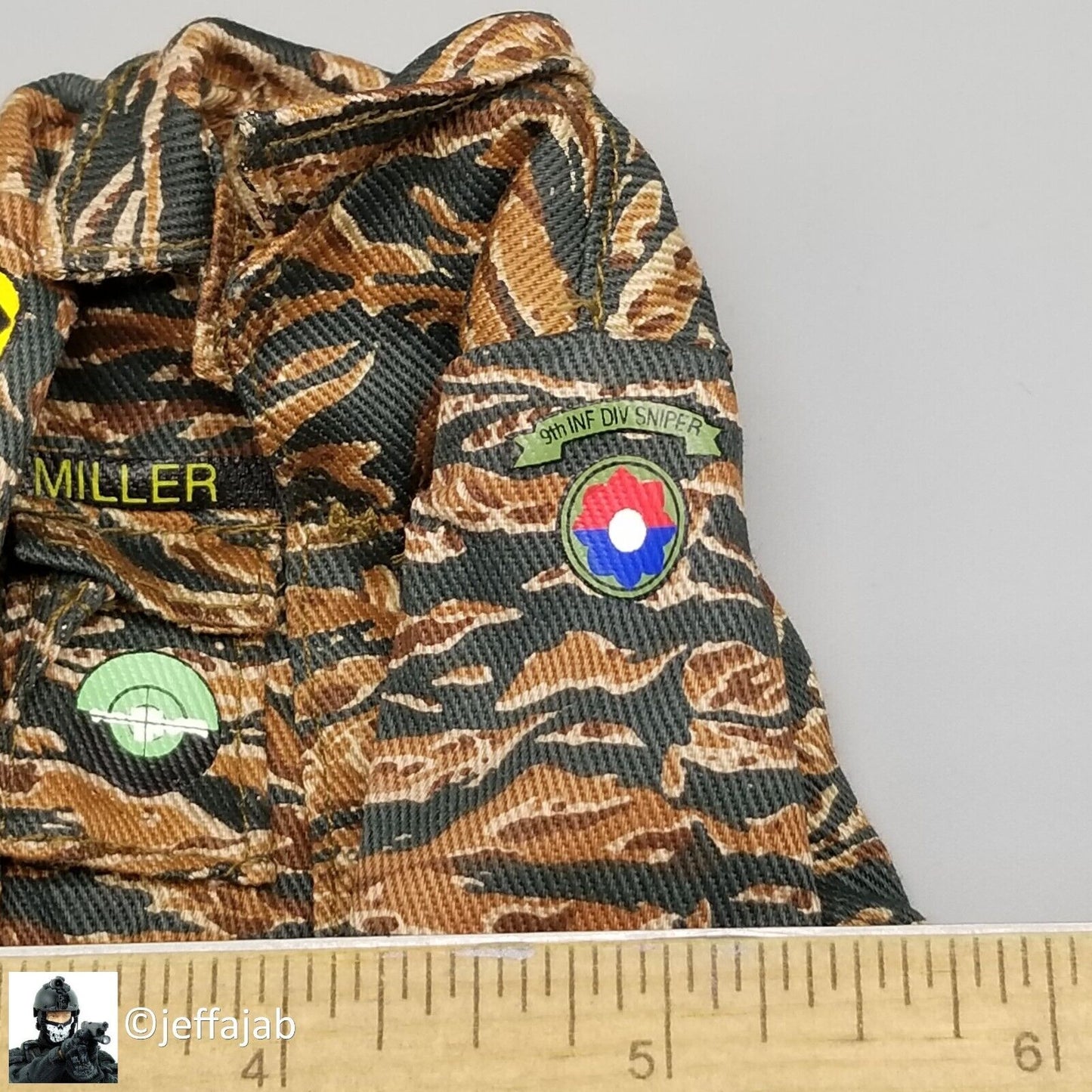 1:6 Ultimate Soldier Vietnam 9th Infantry Sniper Camo Uniform 12" Figures