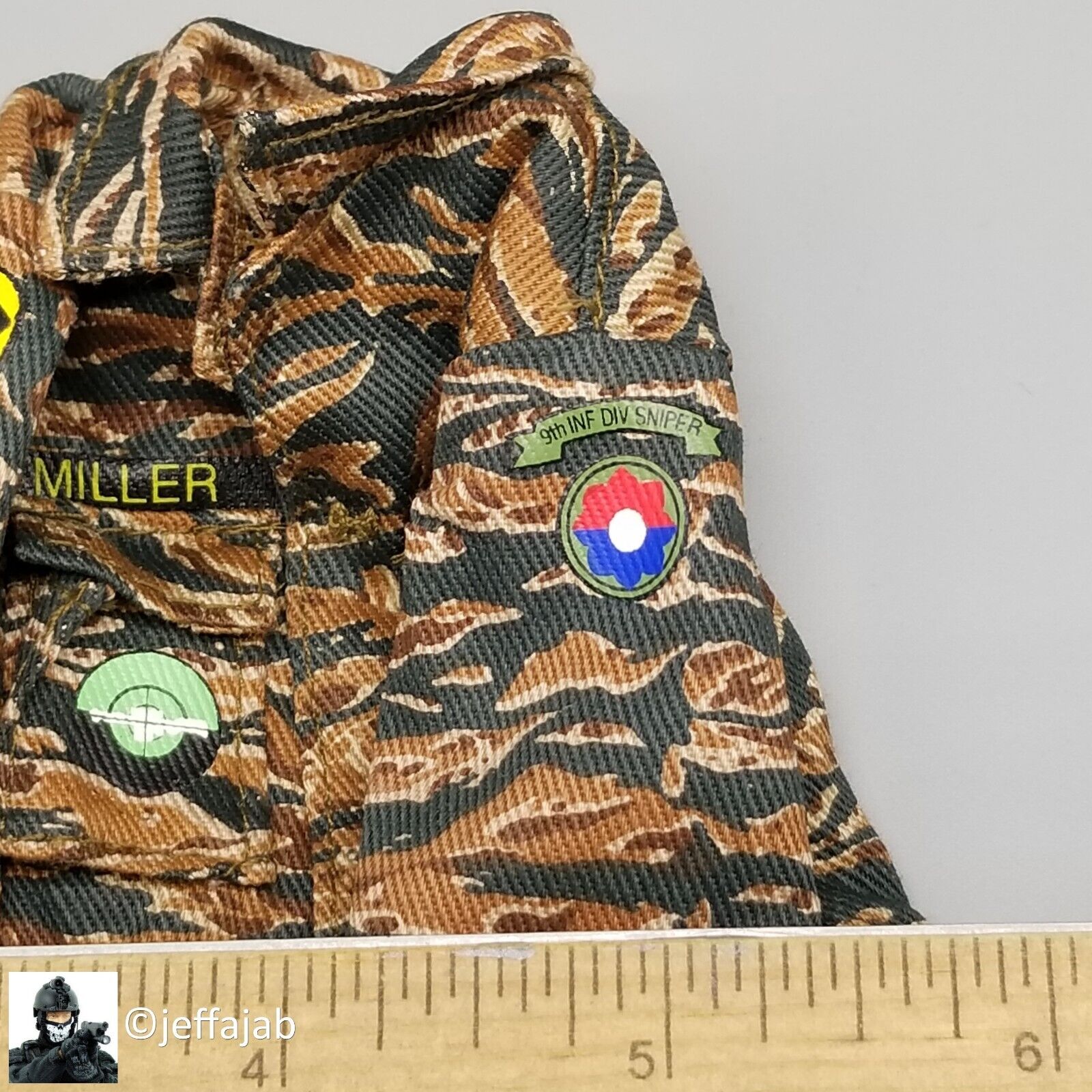 1:6 Ultimate Soldier Vietnam 9th Infantry Sniper Camo Uniform  12" Figures