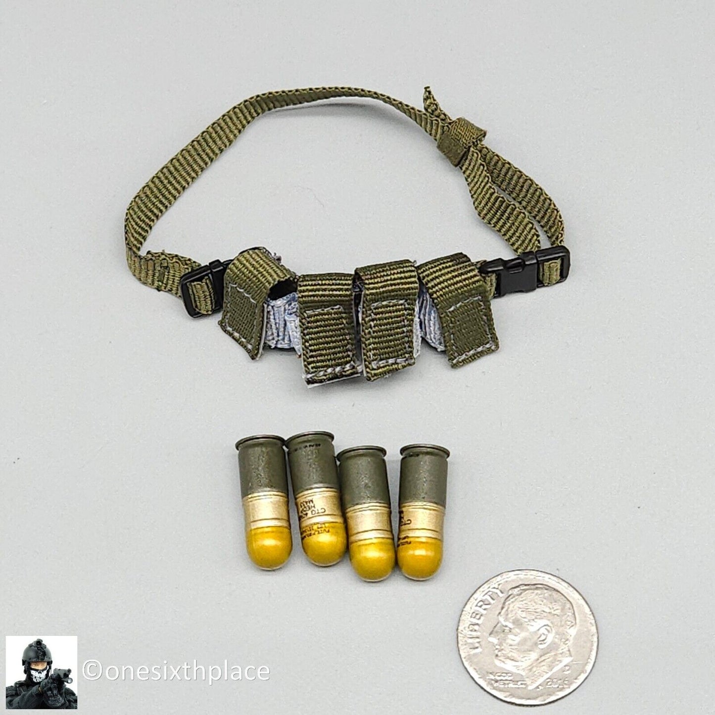 1:6 scale Soldier Story The Division 2 Agent Heather Ward 40mm Grenade Belt