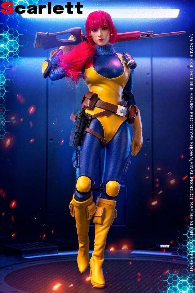 1:6 scale BBK Female Special Force Scarlett Shotgun for 12" Figures