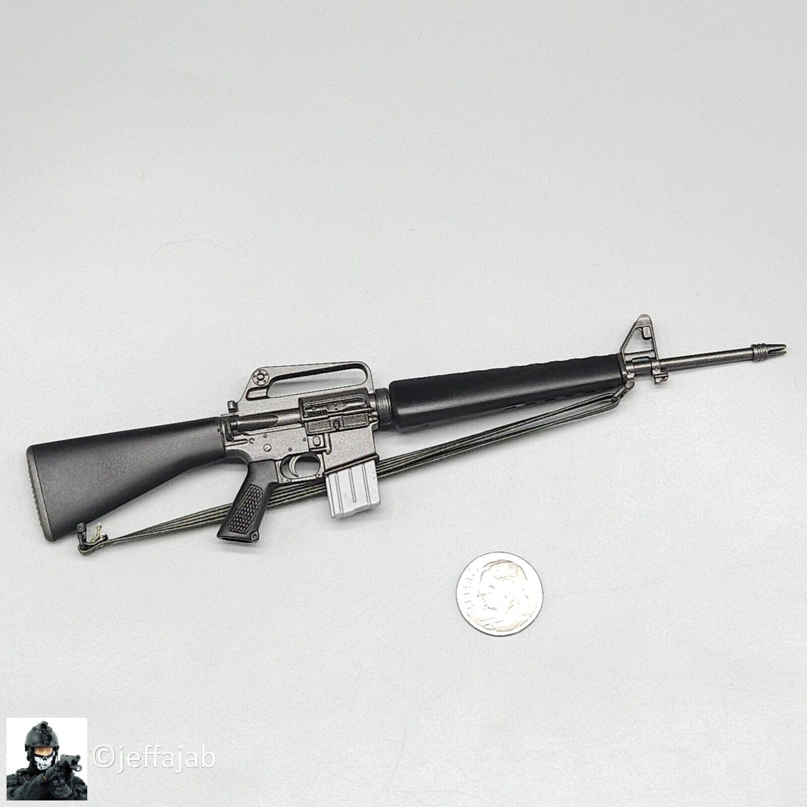 1:6 scale Dragon Vietnam USMC Russell M16 Rifle for 12" Figures