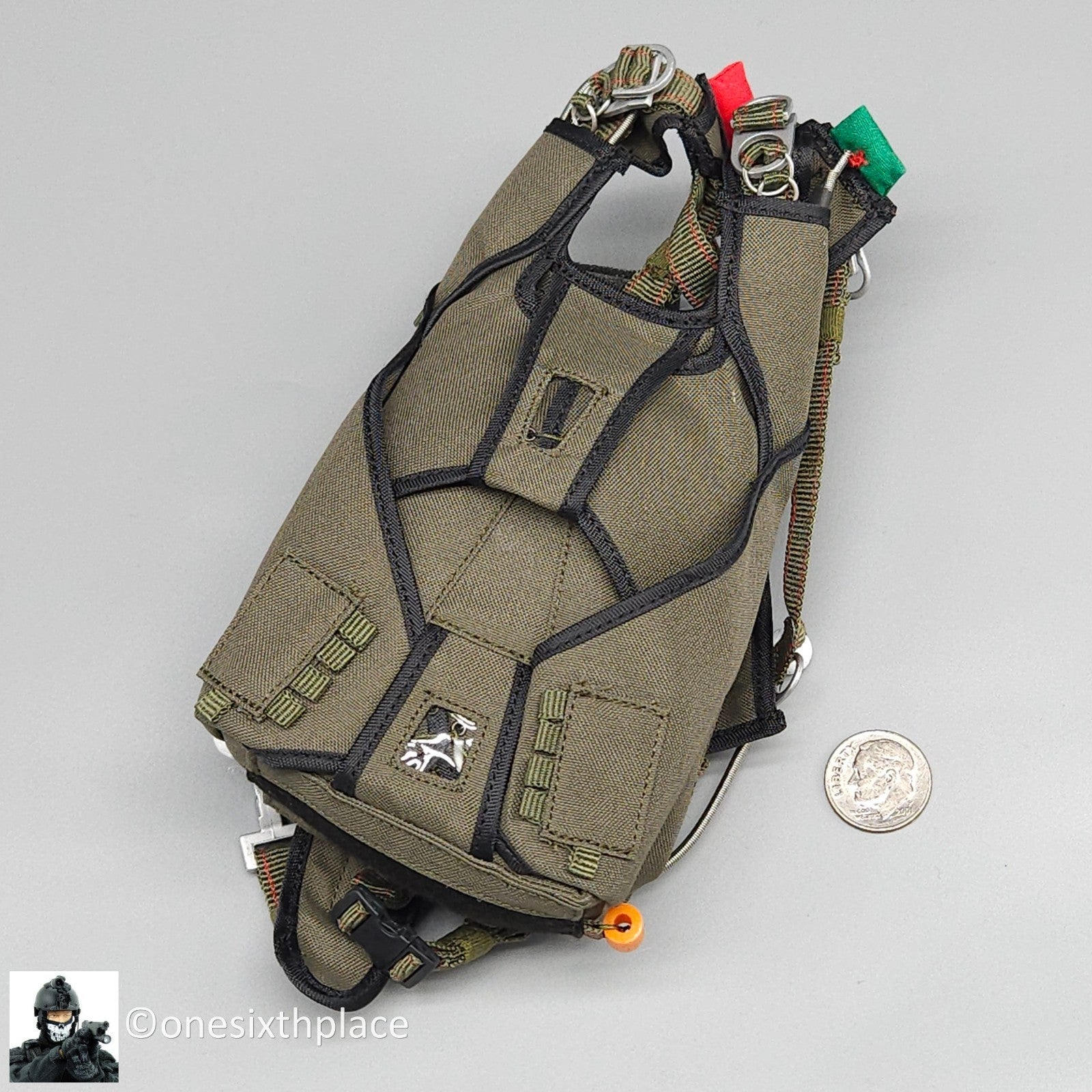 1:1 scale Easy & Simple ZERT Super Death Squad One Way Ticket Parachute
