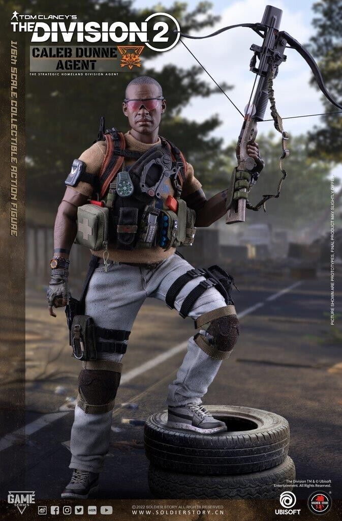 1:6 Soldier Story The Division 2 Agent Caleb Dunne 12" Figure SS G008