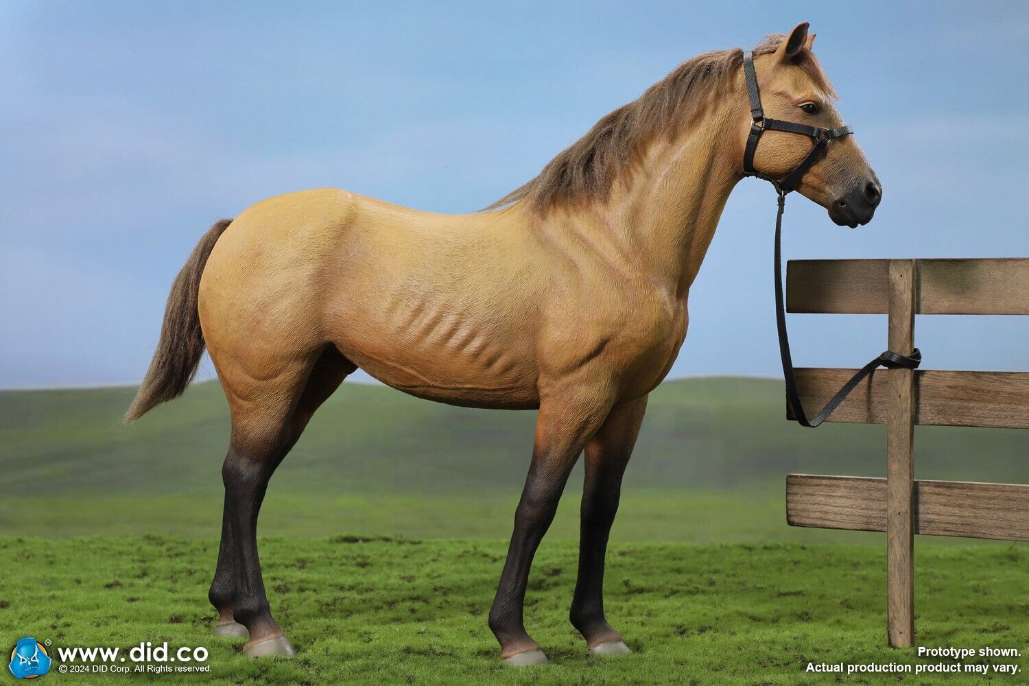 1:6 scale DiD US Civil War Brown War Horse (Standing) for 12" Figures E60076