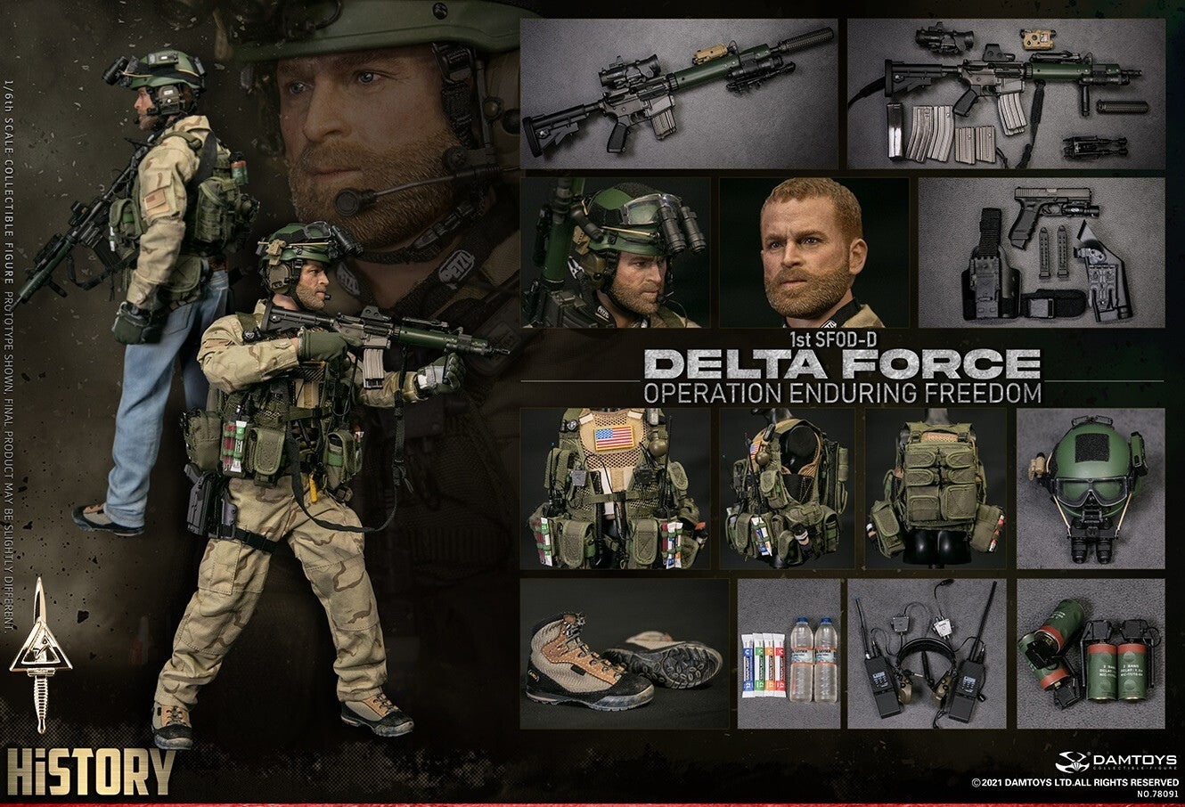 1:6 scale Damtoys 1st SFOD-D Enduring Freedom Retention Lanyard for 12" Figures