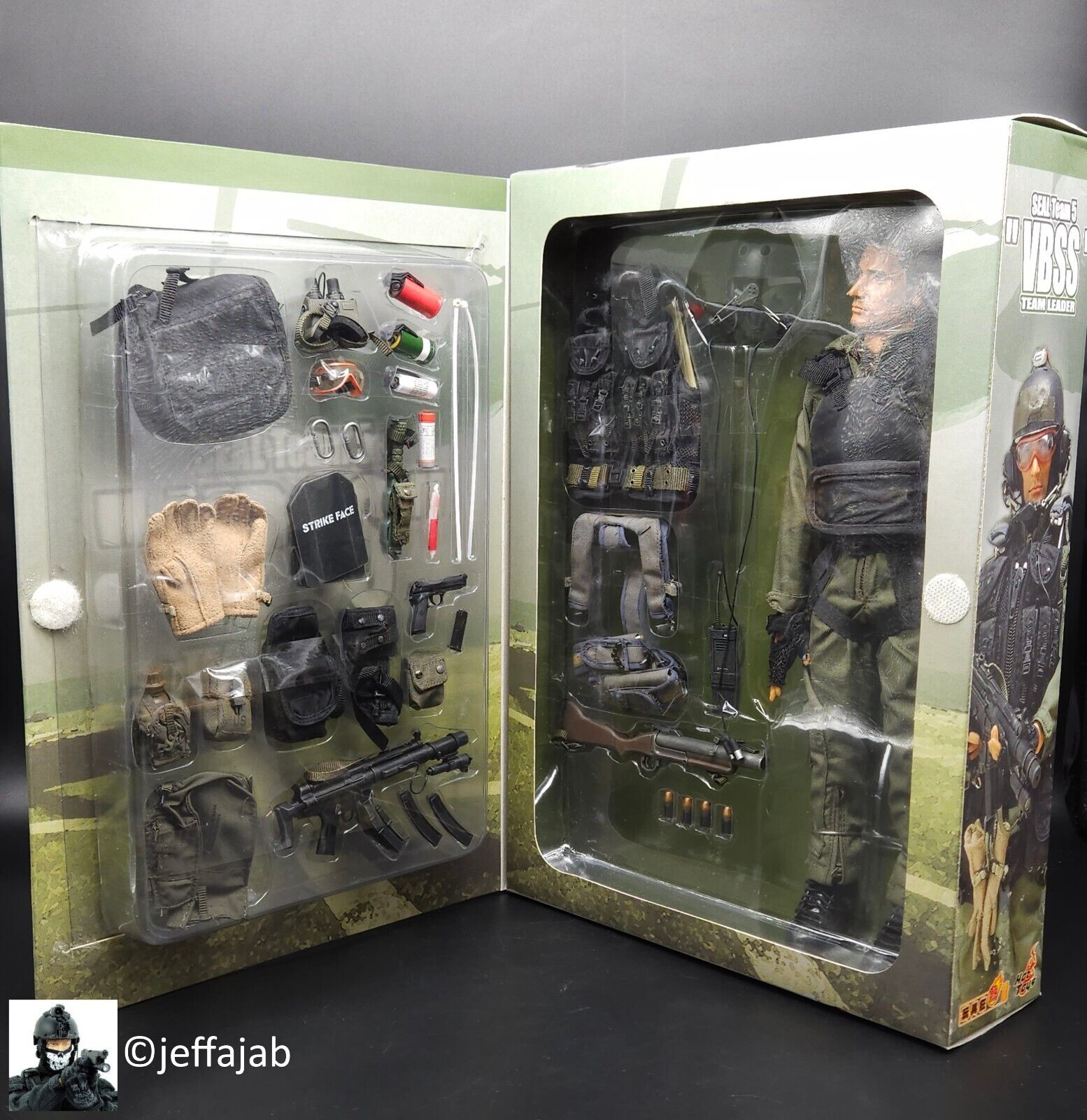 1:6 scale Hot Toys SEAL Team 5 VBSS Team Leader 12" Action Figure