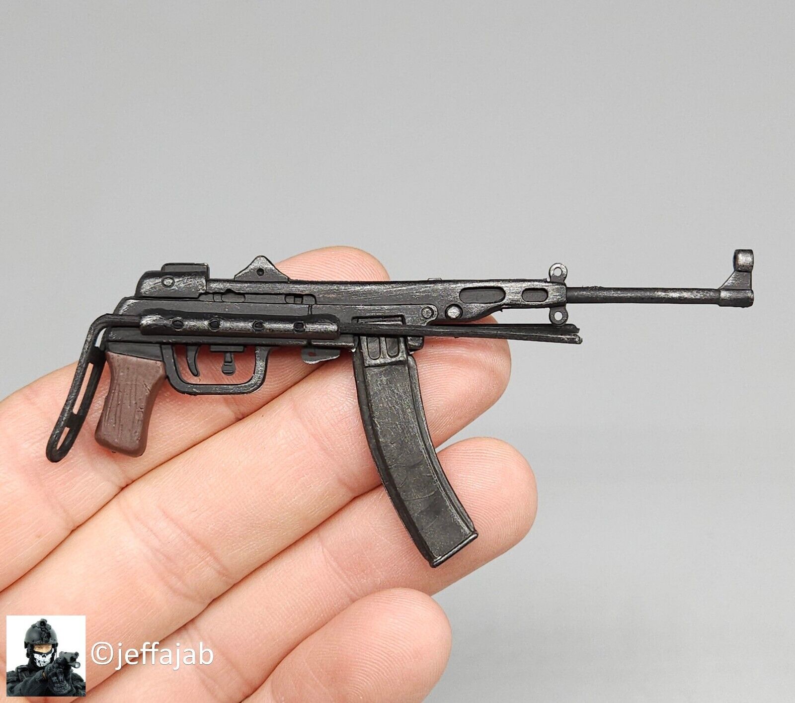 1:6 Ultimate Soldier Vietnam NVA K-50M Submachine Gun for 12" Figures Viet Cong