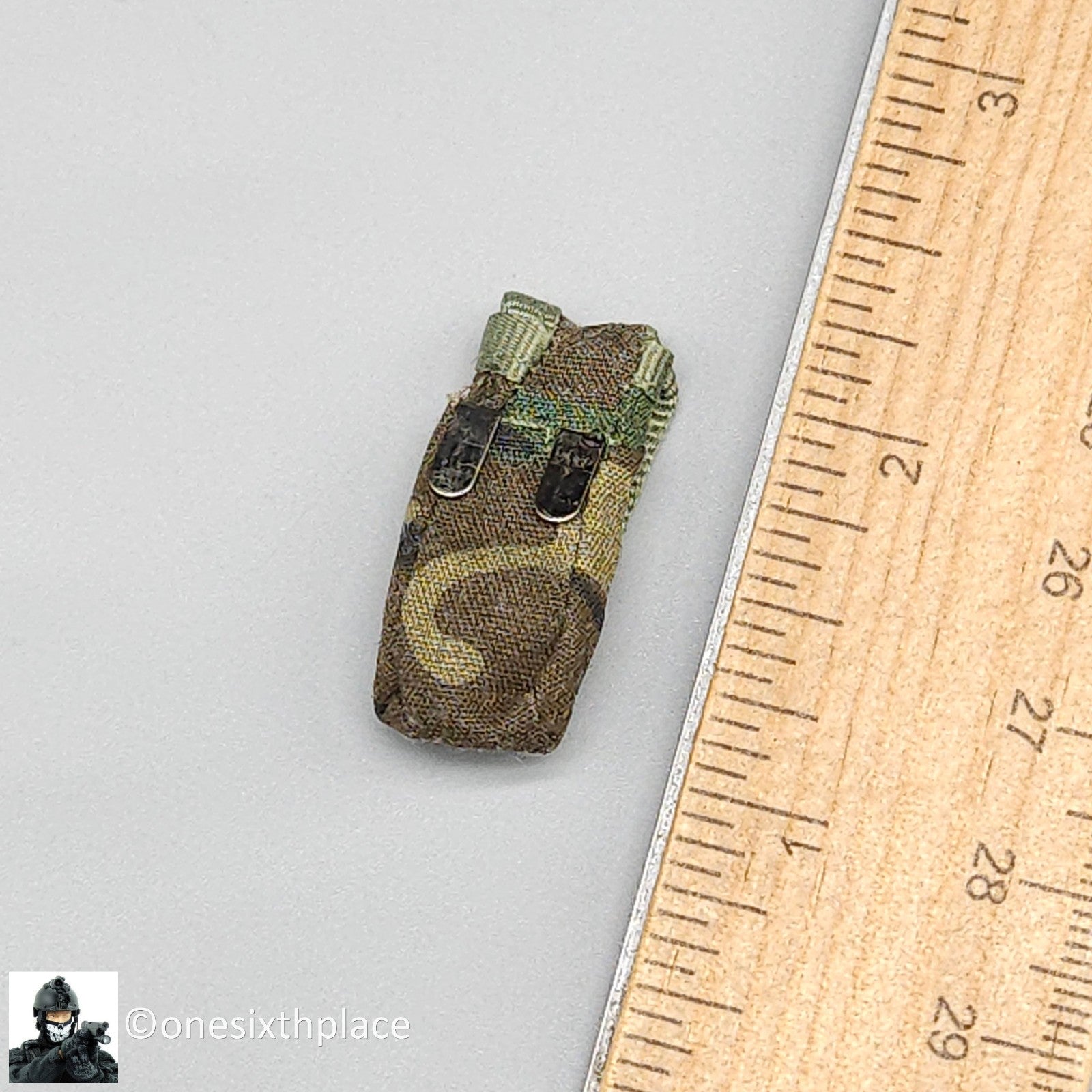 1:6 scale Dragon Modern Woodland Camo M4 Ammo Pouch for 12" Figures