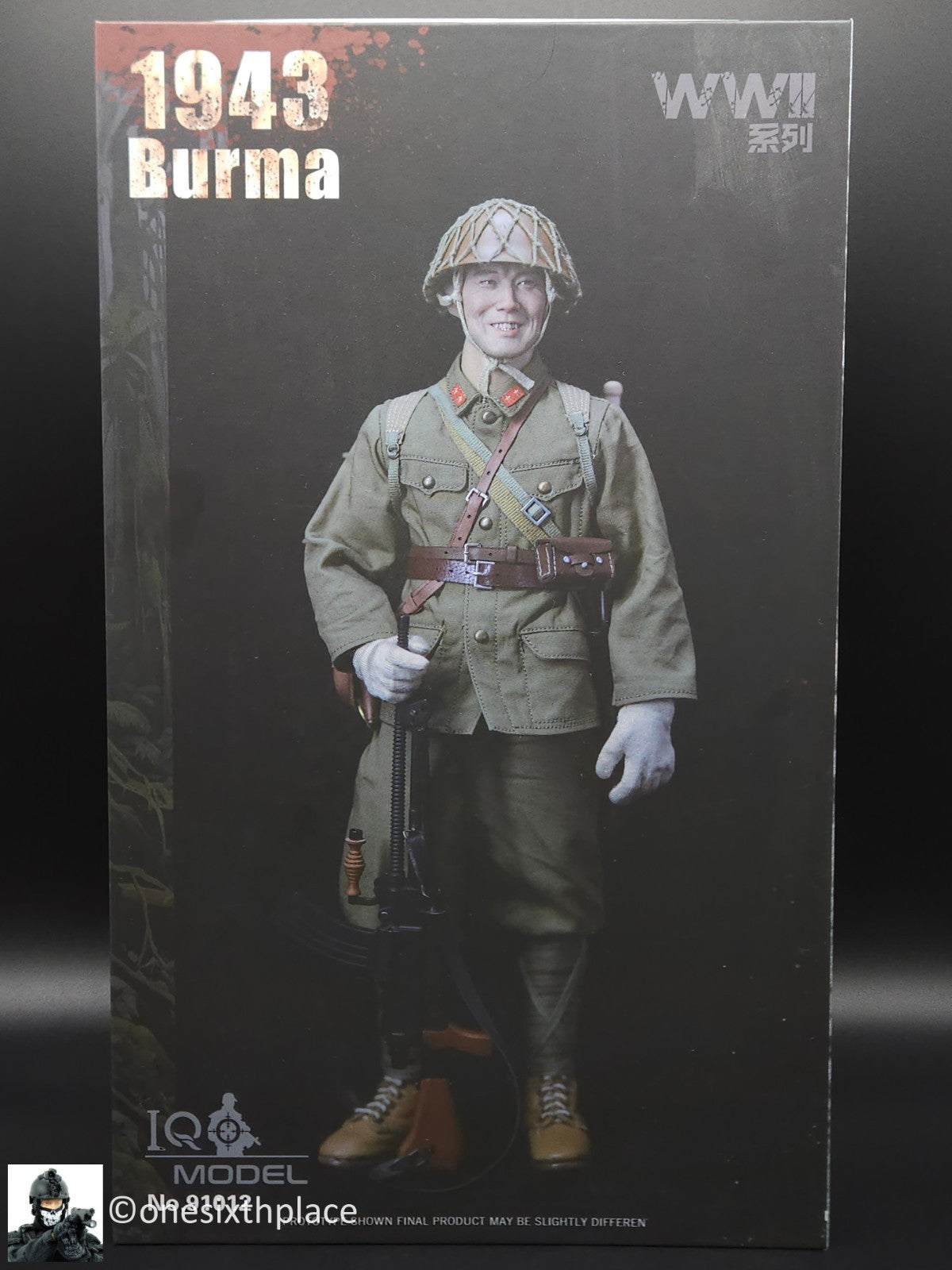 1:6 scale IQO Model WWII Japanese 1943 Burma 12" Figure 91012