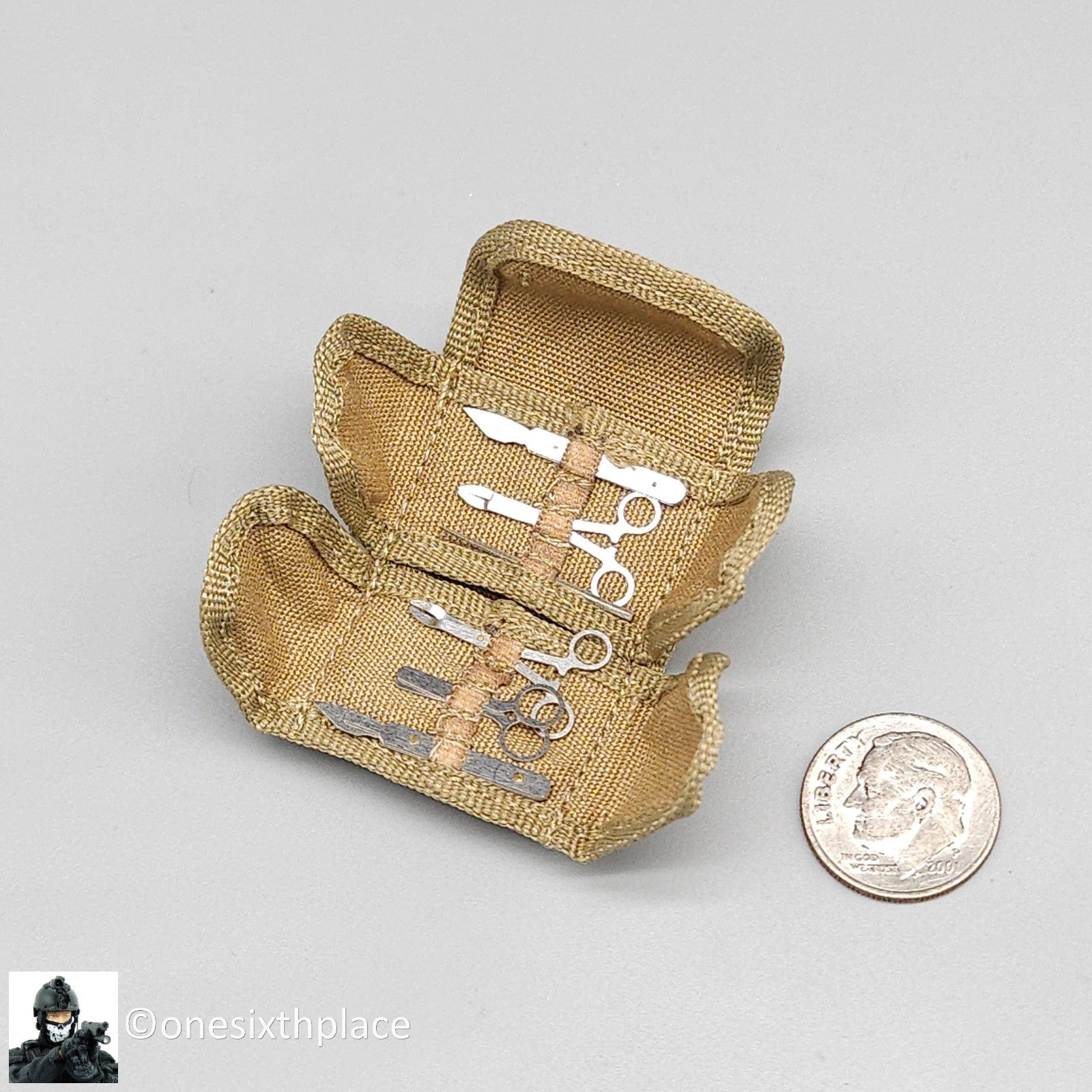 1:6 Scale DiD WWII US 2nd Ranger Battalion Medic Wade Medical Kit 12" Figures