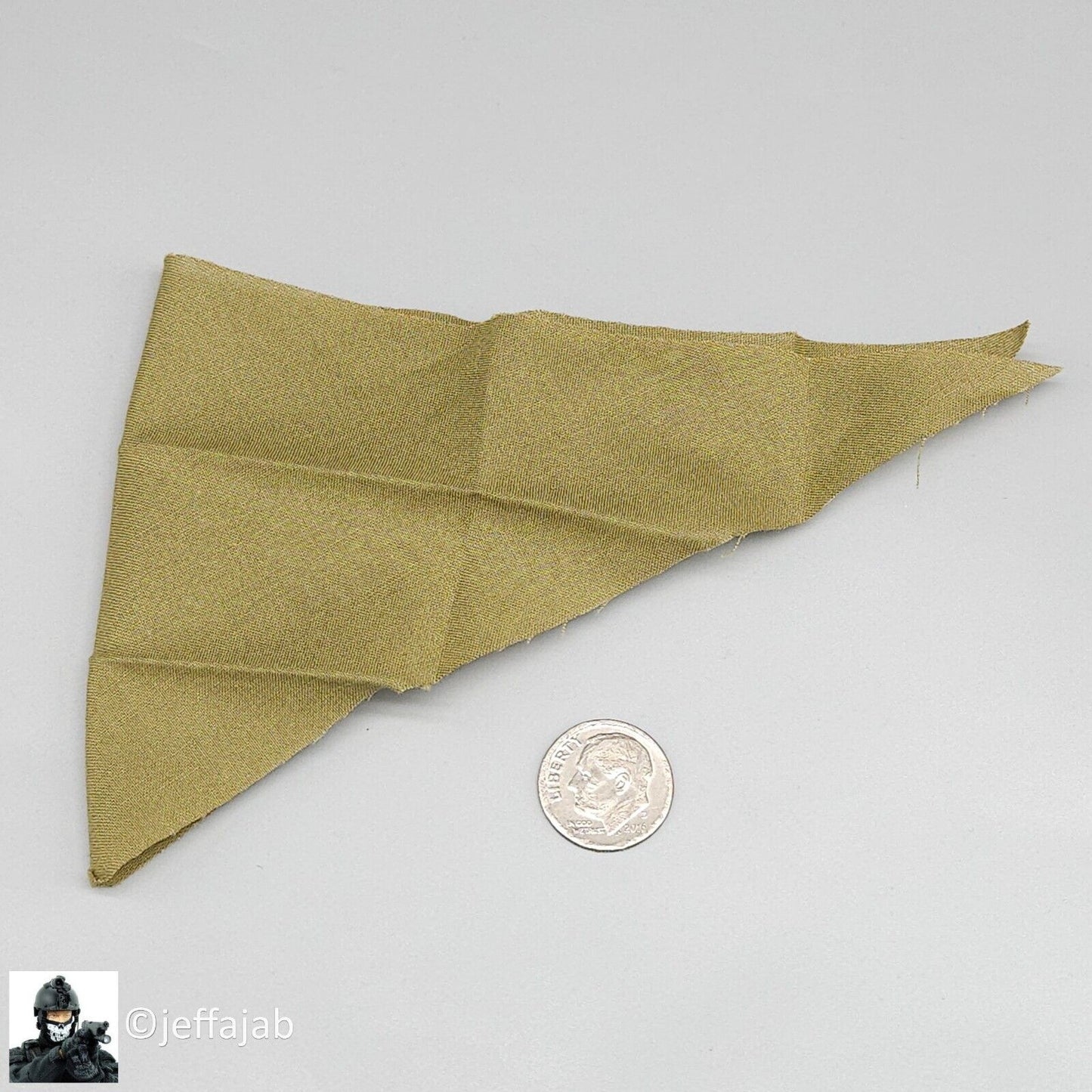1:6 scale Ujindou Vietnam MACV-SOG Cross-Border Operation Green Bandana Scarf