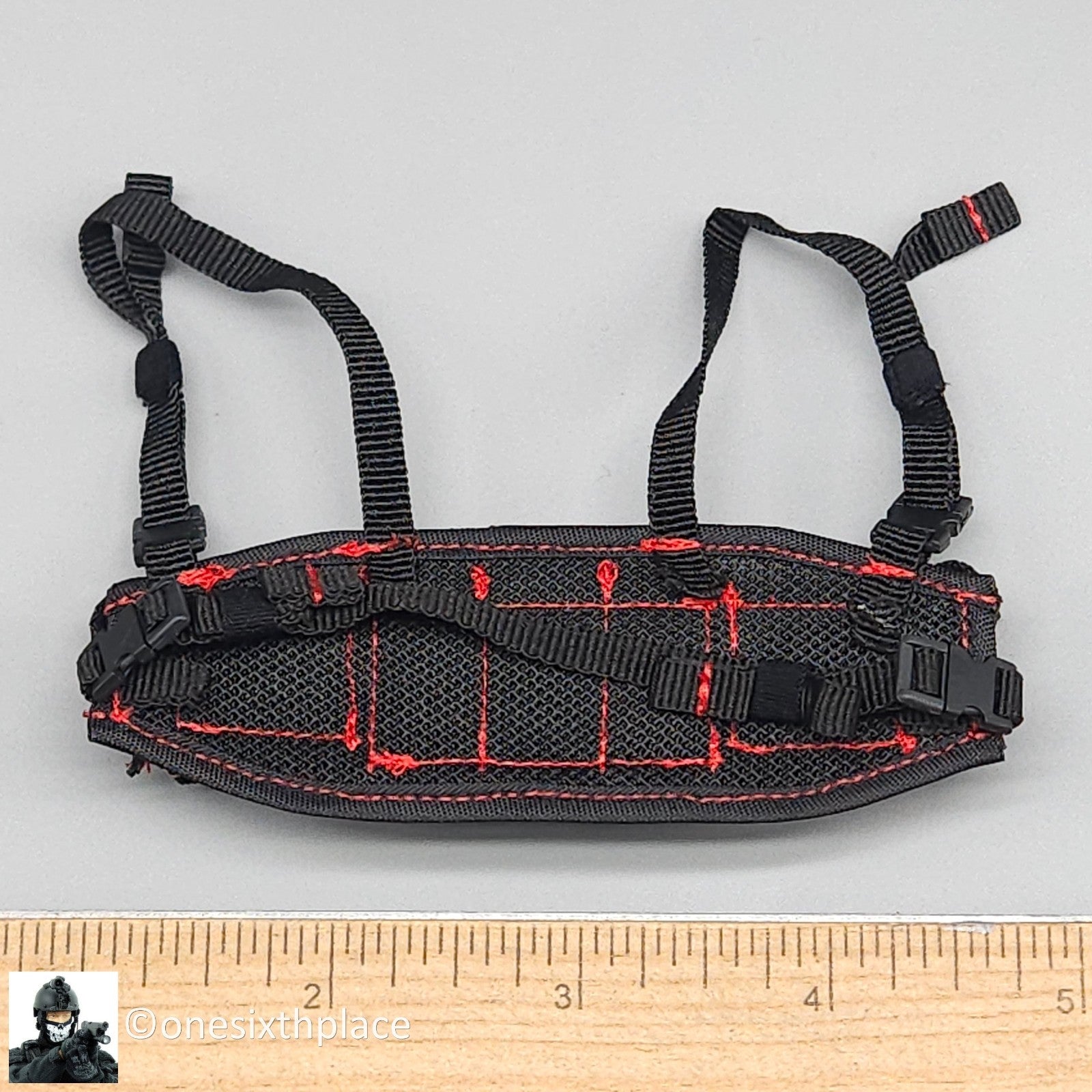 1:6 Easy & Simple ZERT Super Death Squad One Way Ticket Black Chest Rig