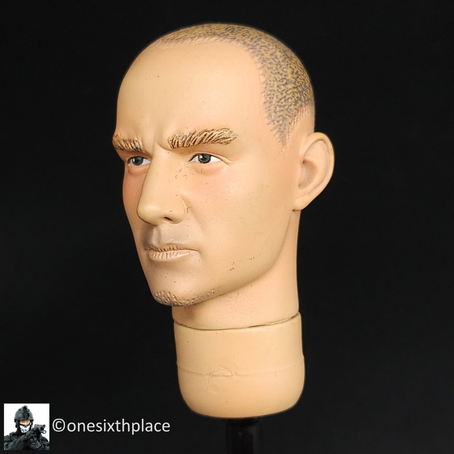 1:6 scale BBI G1 Male Head Sculpt w/ Neck #2 for 12" Figures