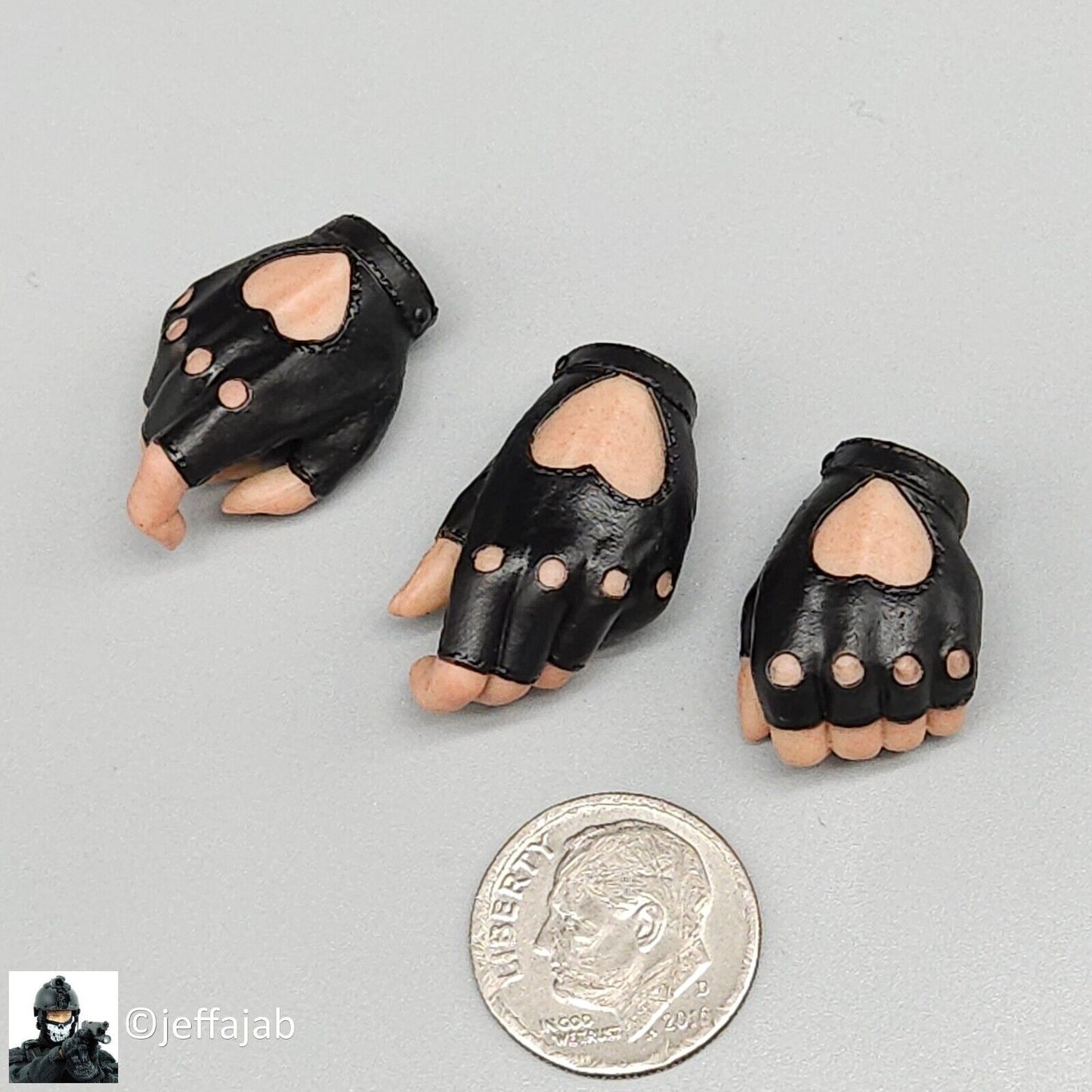 1:6 Soldier Story PUBG Battlegrounds Taego Female Fingerless Gloved Hands