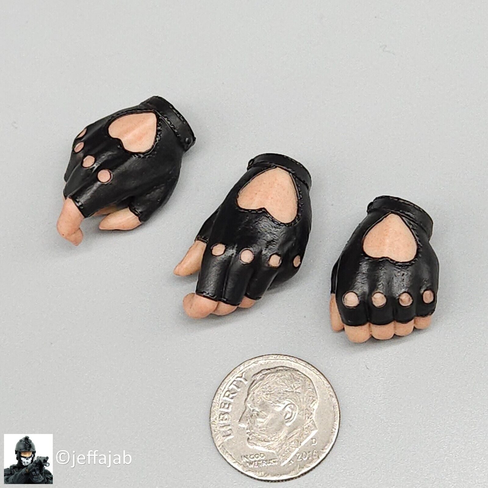 1:6 Soldier Story PUBG Battlegrounds Taego Female Fingerless Gloved Hands