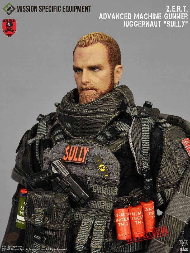 1:1 scale Easy & Simple ZERT Juggernaut Sully Life Size PVC Patch Asia Exclusive