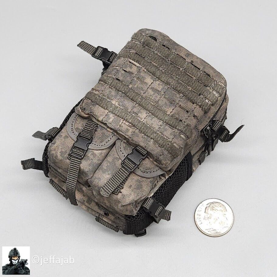 1:6 scale Soldier Story PUBG Battlegrounds ACU Backpack (Weathered) 12" Figures