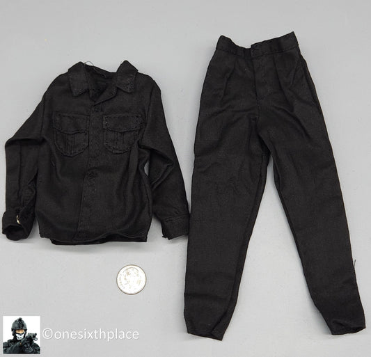 1:6 Ultimate Soldier Vietnam Viet Cong Mens Black Uniform for 12" Figures