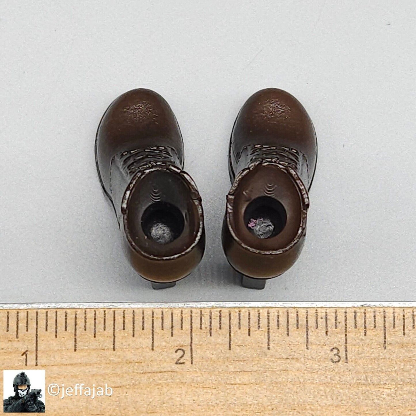 1:6 scale Create Models Sniper Girl Songbird Female Brown Boots (Peg Type)