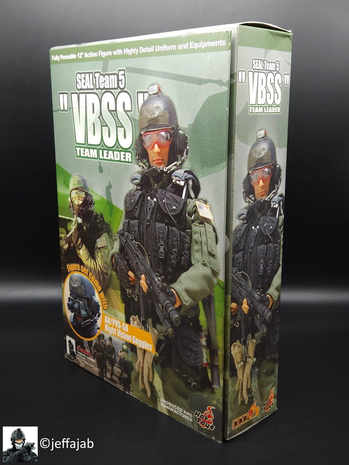 1:6 scale Hot Toys SEAL Team 5 VBSS Team Leader 12" Action Figure