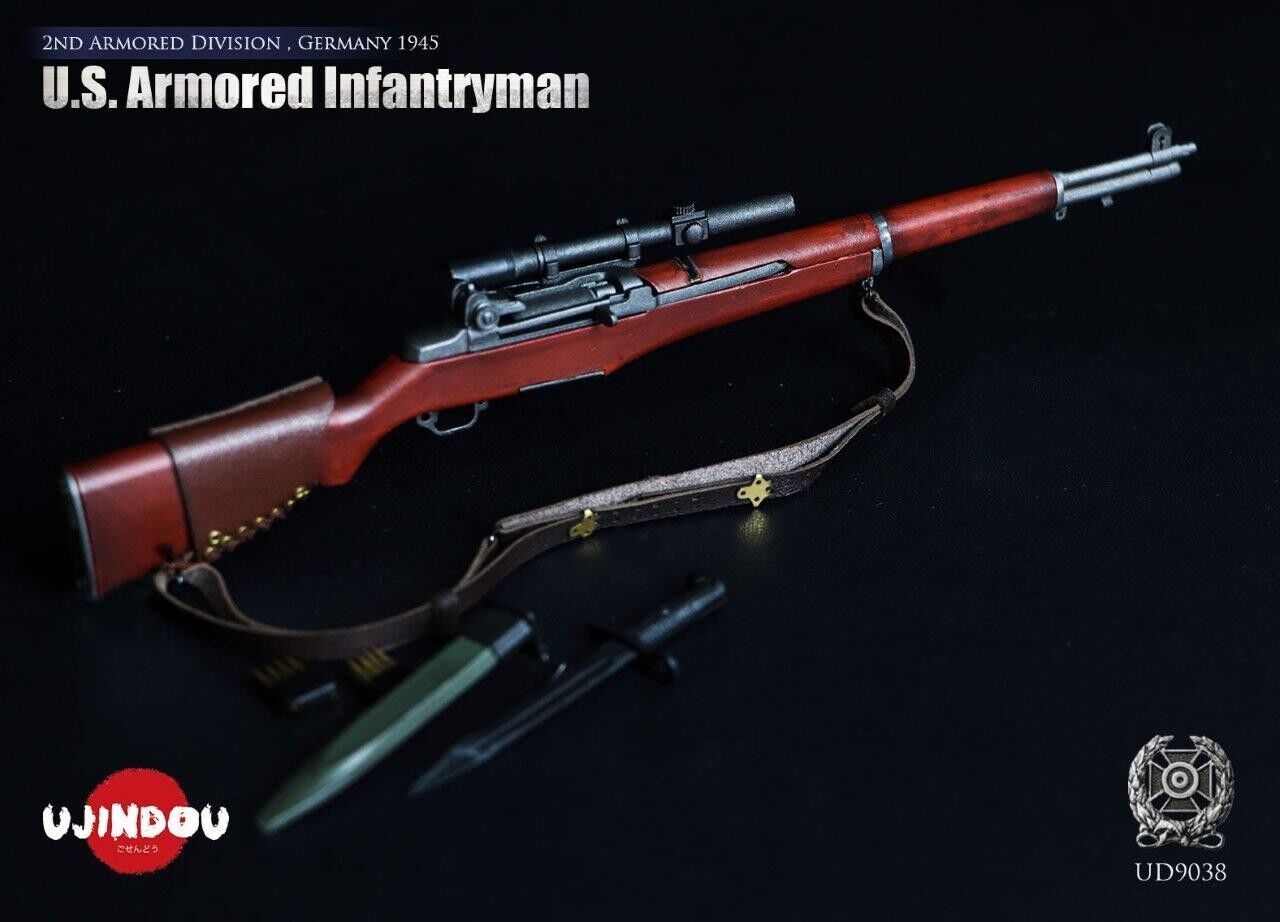 1:6 scale Ujindou WWII US Armored Infantryman Germany 1945 12" Figure UD9038