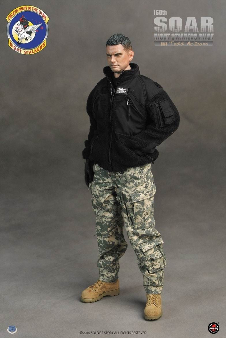 1:6 scale Soldier Story 160th SOAR Nightstalkers Pilot Todd McDunn 12" Figure