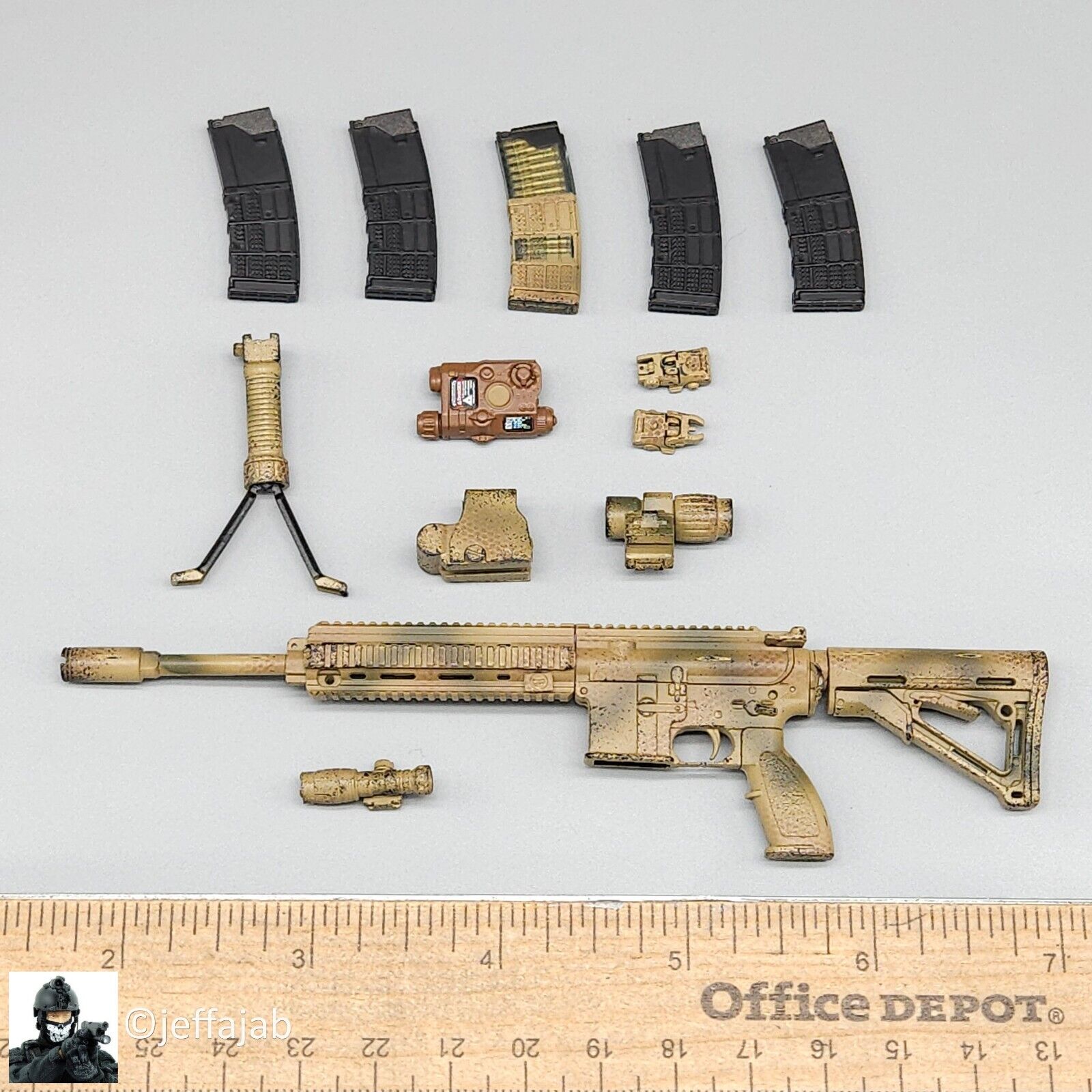 1:6 Easy & Simple Russian Special Operations Forces SSO MR556A1 Camo Rifle