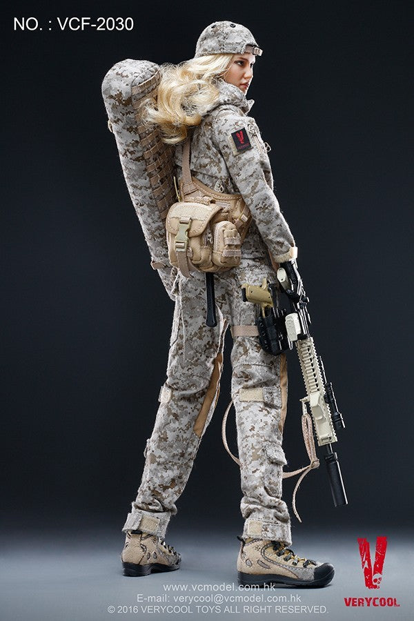 1:6 Very Cool Female AOR1 Camo Hat for 12" Figures