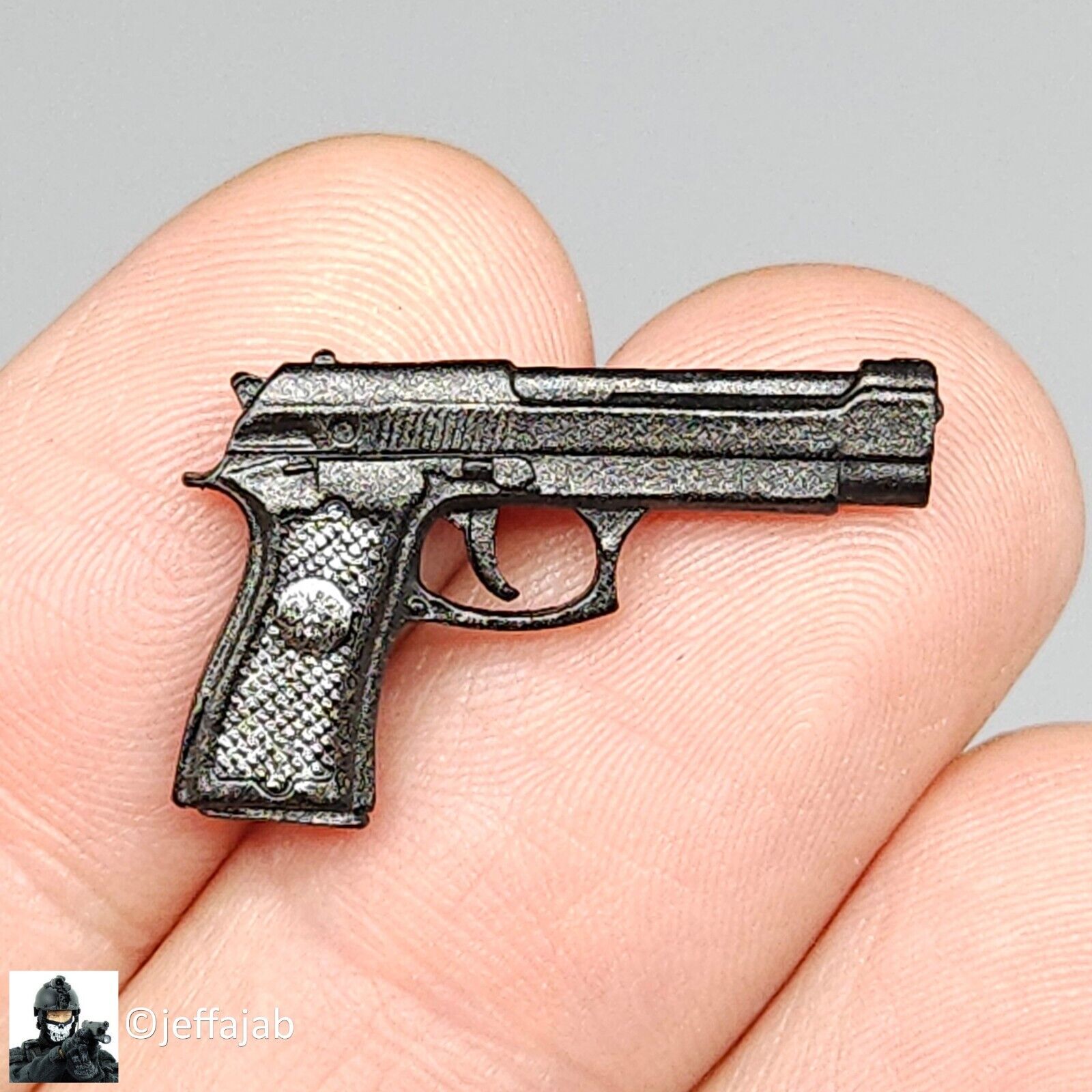 1:6 scale Create Models Female Sniper Girl Songbird Small Metal Pistol