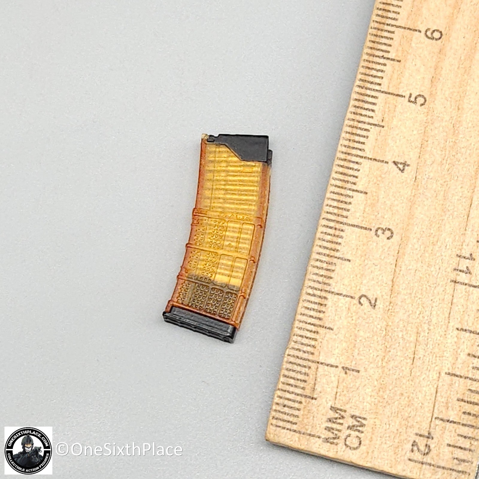 1:6 Easy & Simple PMC Translucent M4 Rifle Ammo Mag for 12" Figures 06036E