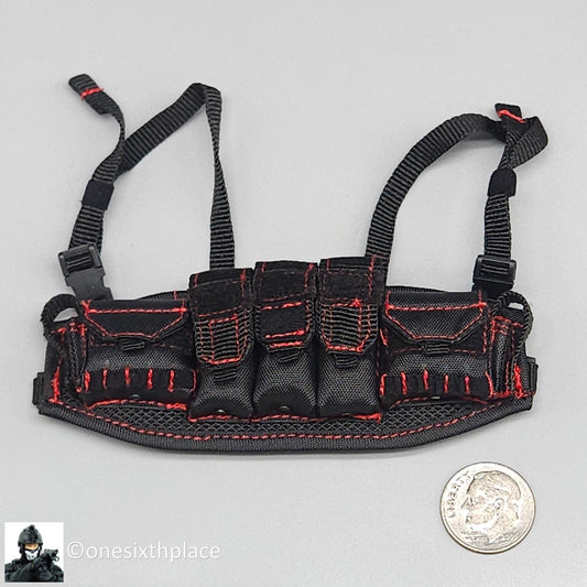 1:6 Easy & Simple ZERT Super Death Squad One Way Ticket Black Chest Rig