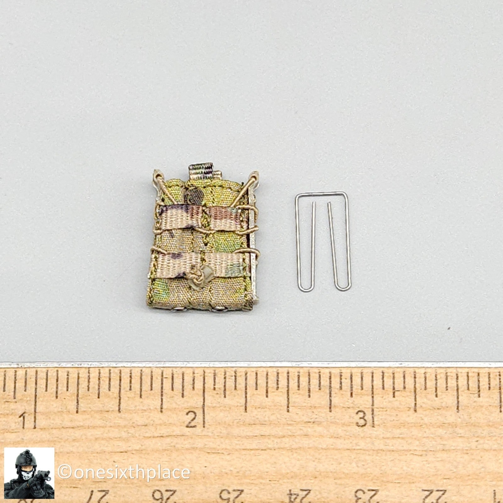 1:6 Easy & Simple Coalition Force Multicam 7.62 Mag Pouch 12" Figure 26065SC