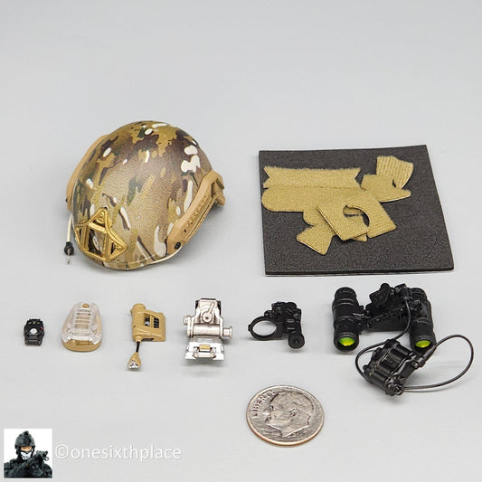 1:6 scale Easy & Simple Coalition Forces SAS Special Helmet w/ NVG 12" Figures