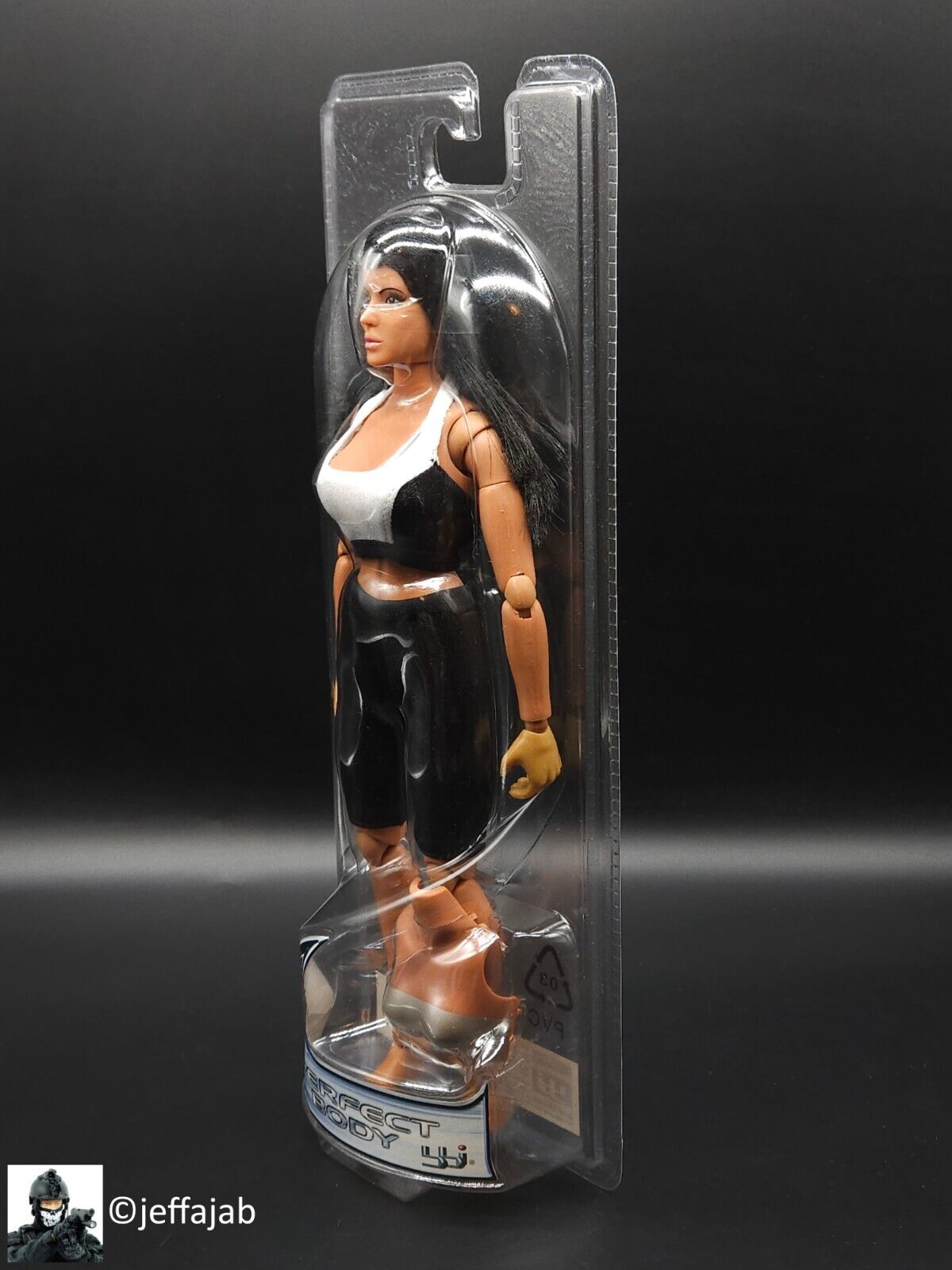 1:6 scale BBI Female Perfect Body w/ Hispanic Black Hair 12" Action Figure