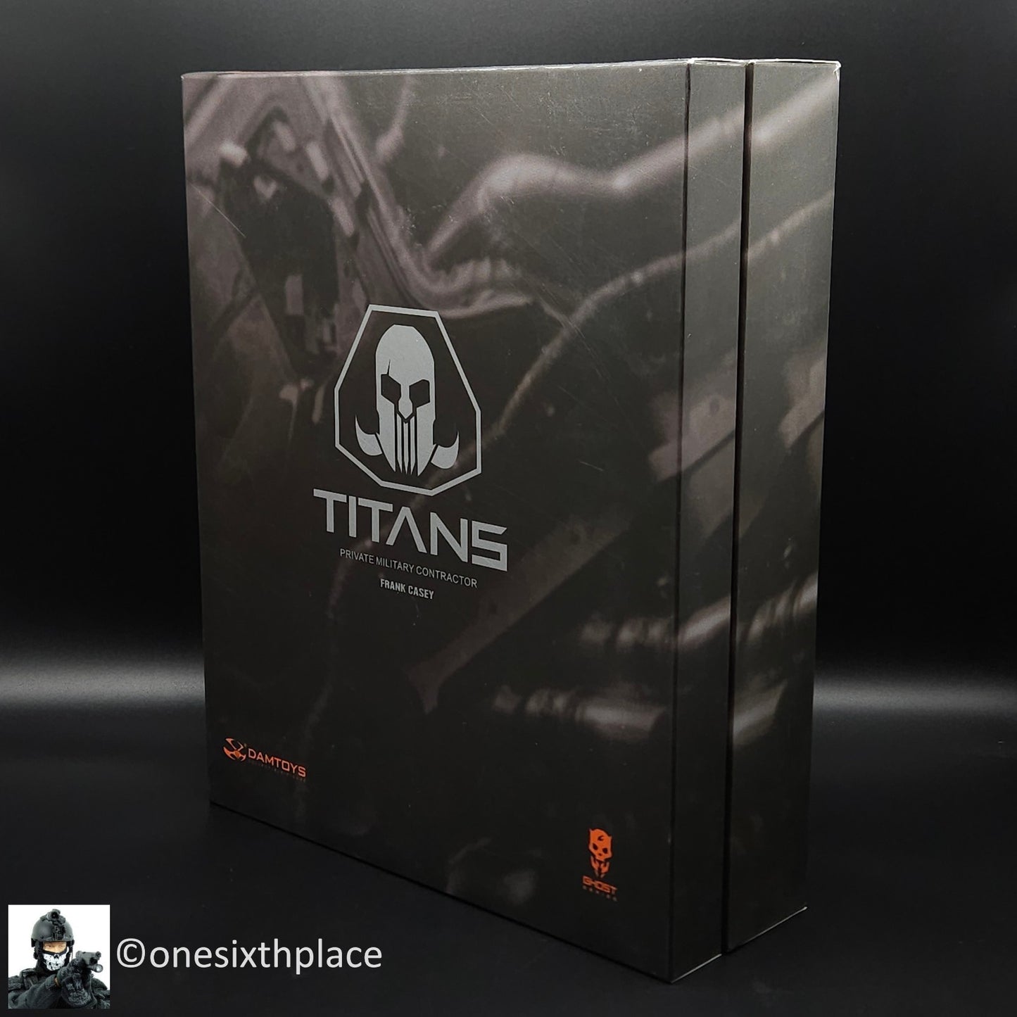 1:6 scale DamToys SF002 GHOST SERIES TITANS PMC Frank Casey 12" Figure