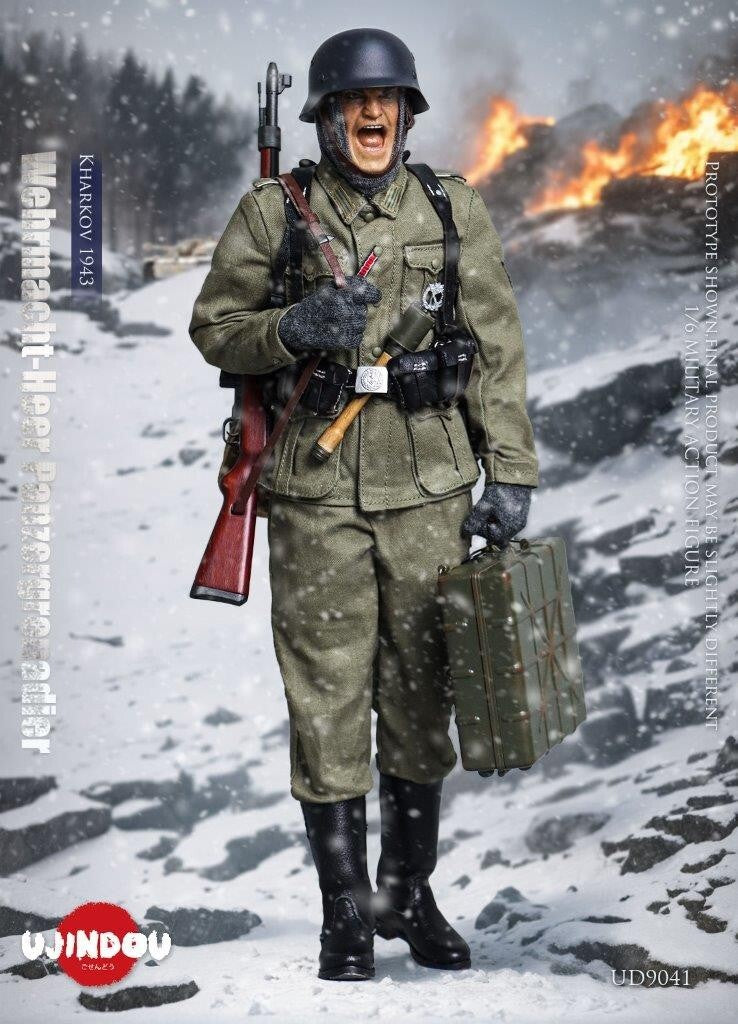 1:6 scale Ujindou WWII German Wehrmacht-Heer Panzergrenadier Kharkov 1943 Figure